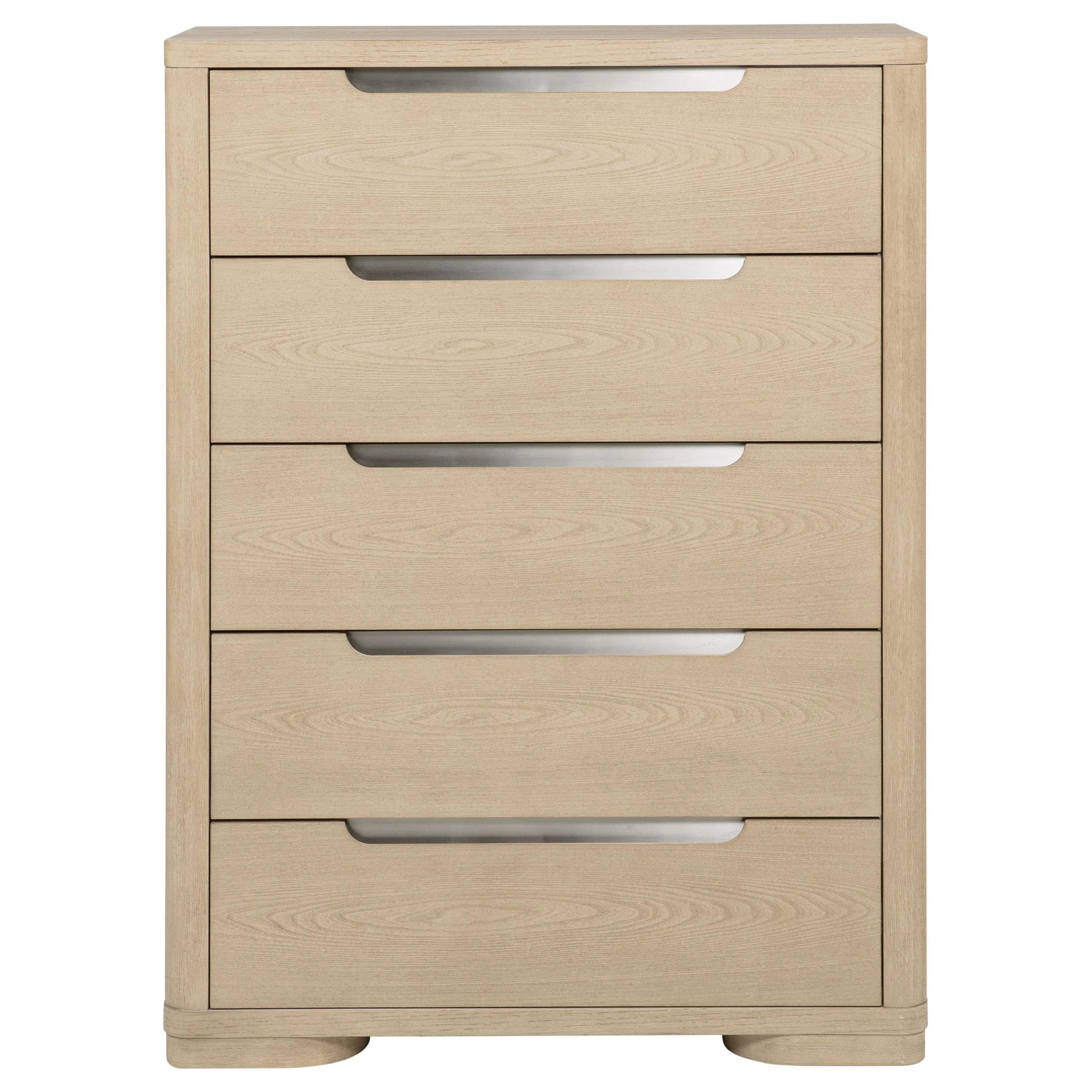 Ladera 5-drawer Bedroom Chest of Drawers Light Elm - Image 2