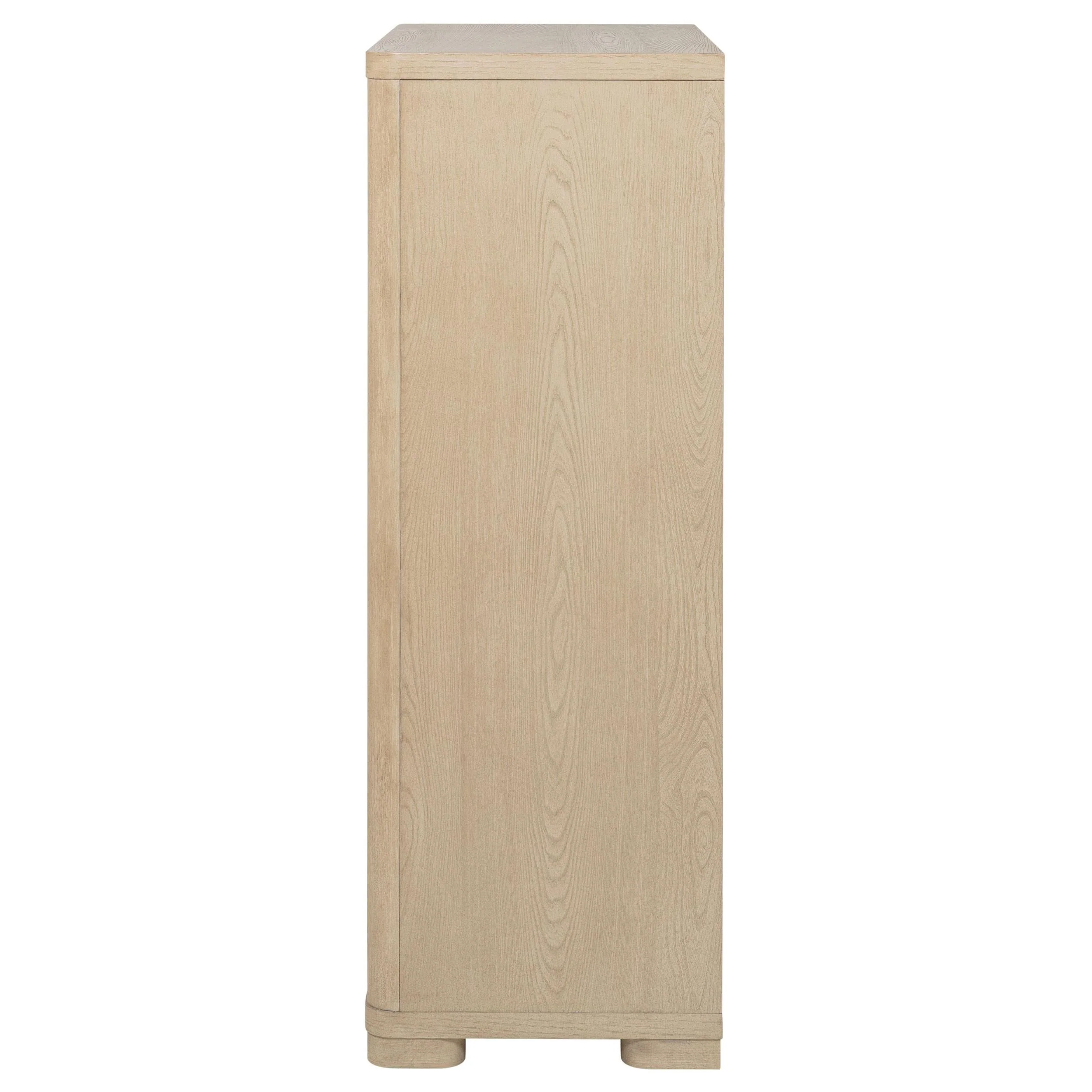 Ladera 5-drawer Bedroom Chest of Drawers Light Elm - Image 5