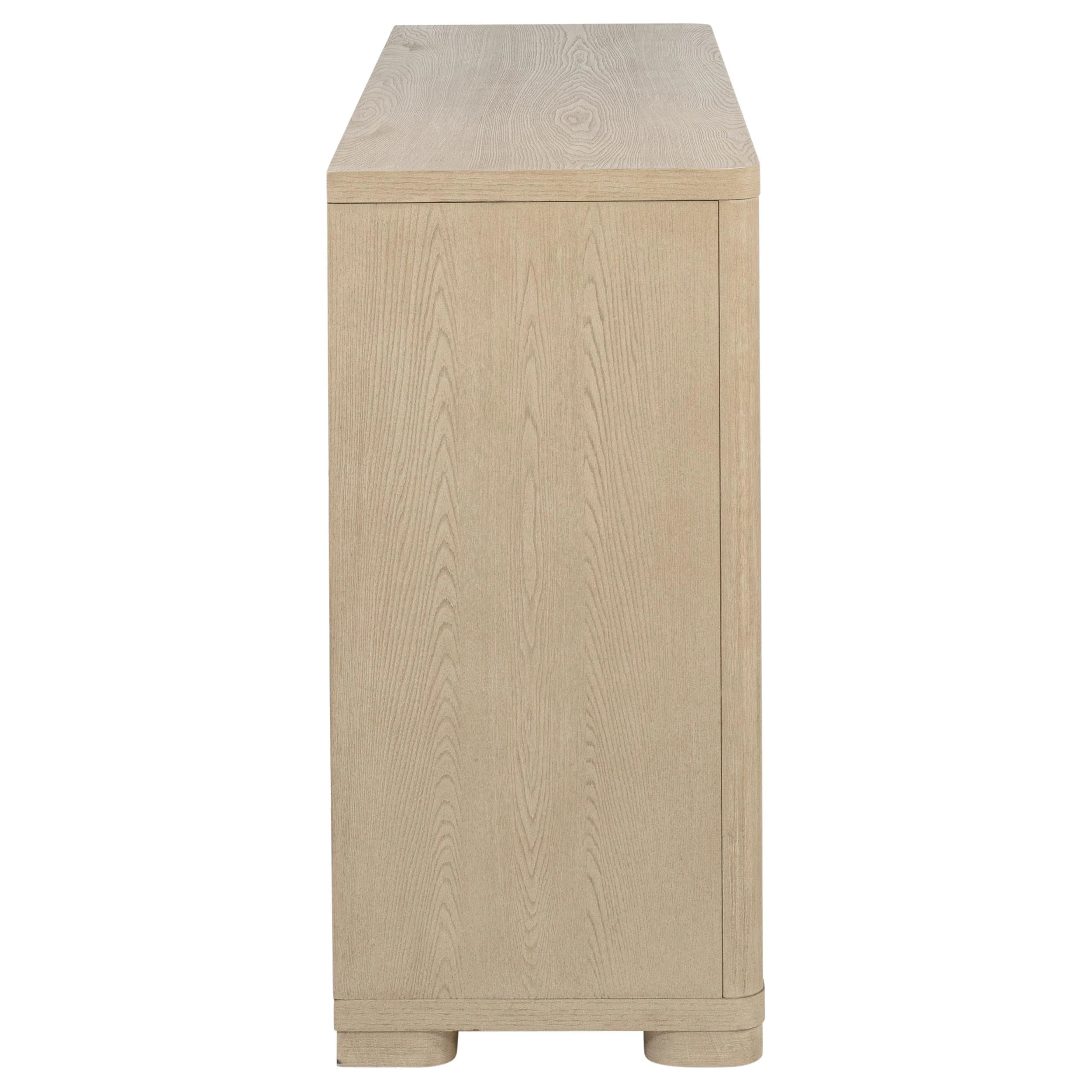 Ladera Light Elm 6-Drawer Bedroom Dresser - Image 9