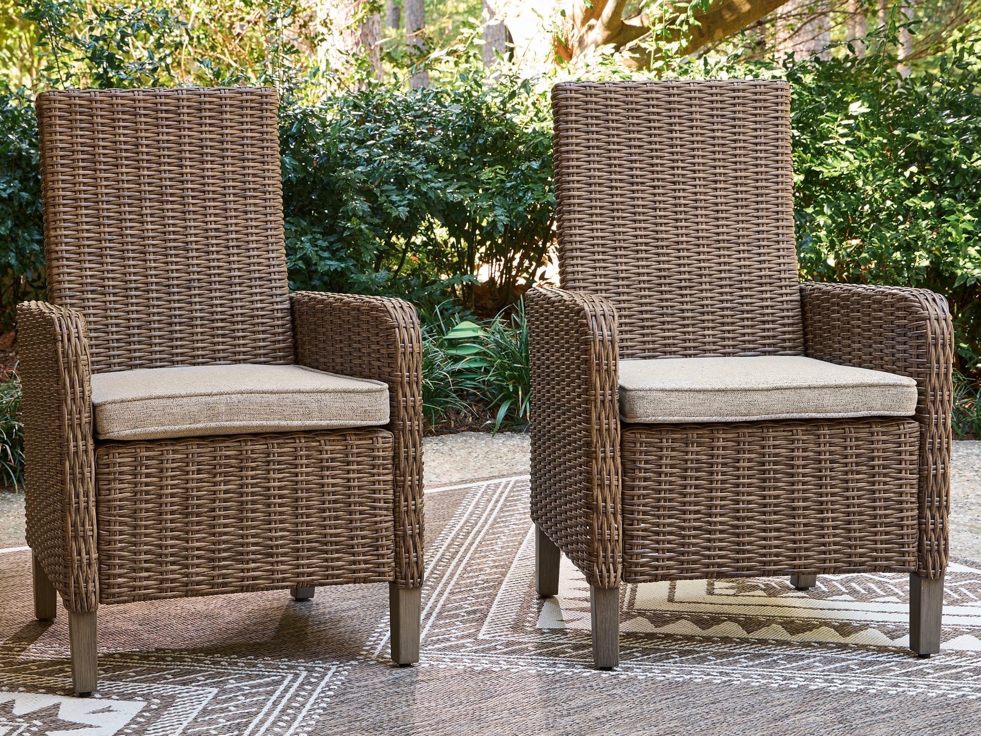 Laguna Heights Arm Chair With Cushion Set of 2 - Image 3