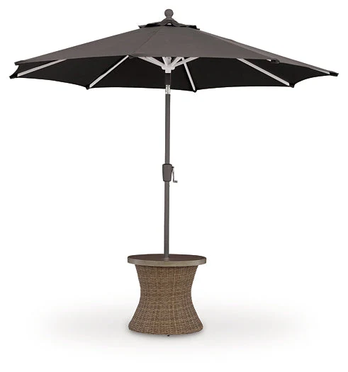 Laguna Heights Round End Table w/UMB OPT - Image 3