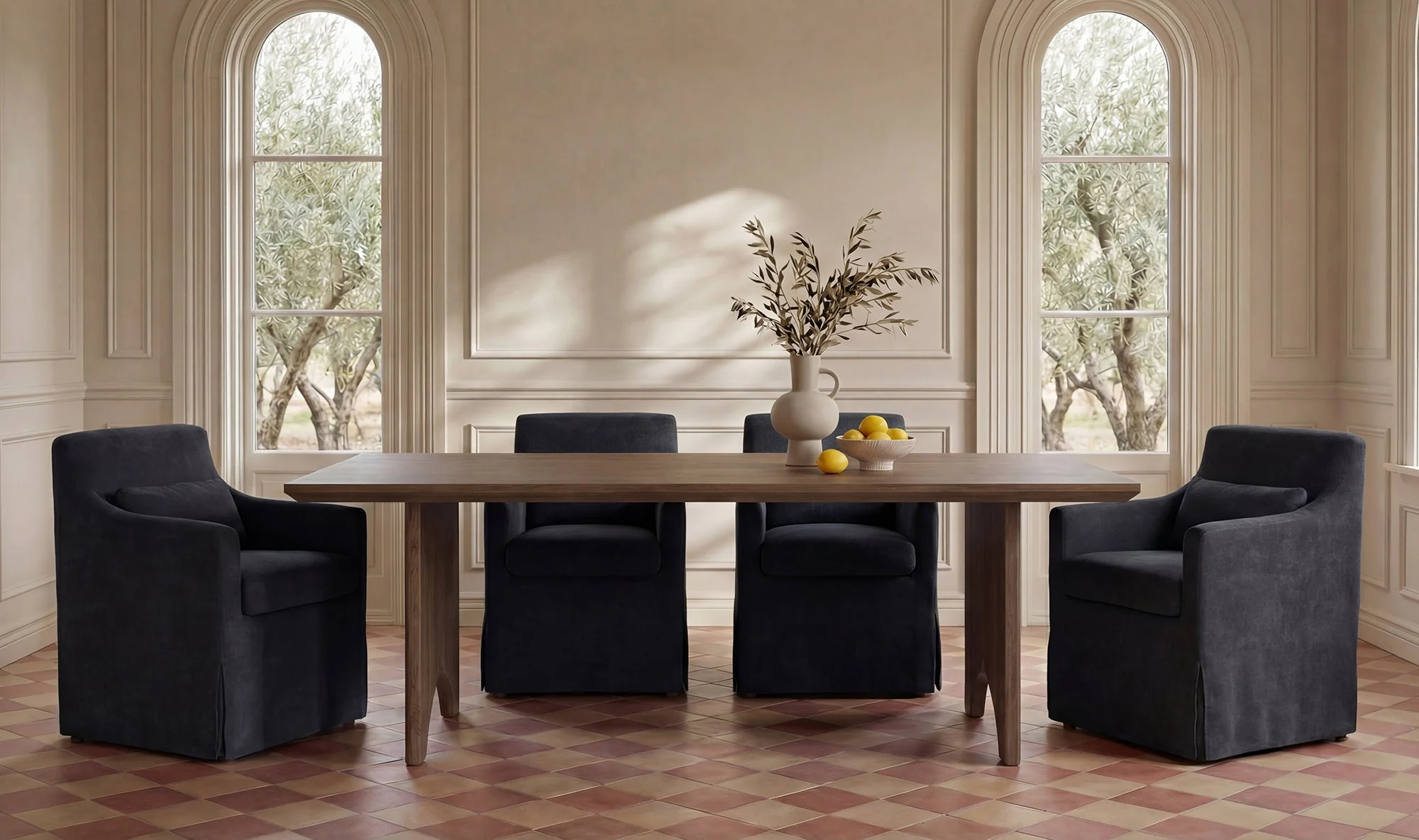 Lake Dining Table Brown - Image 5