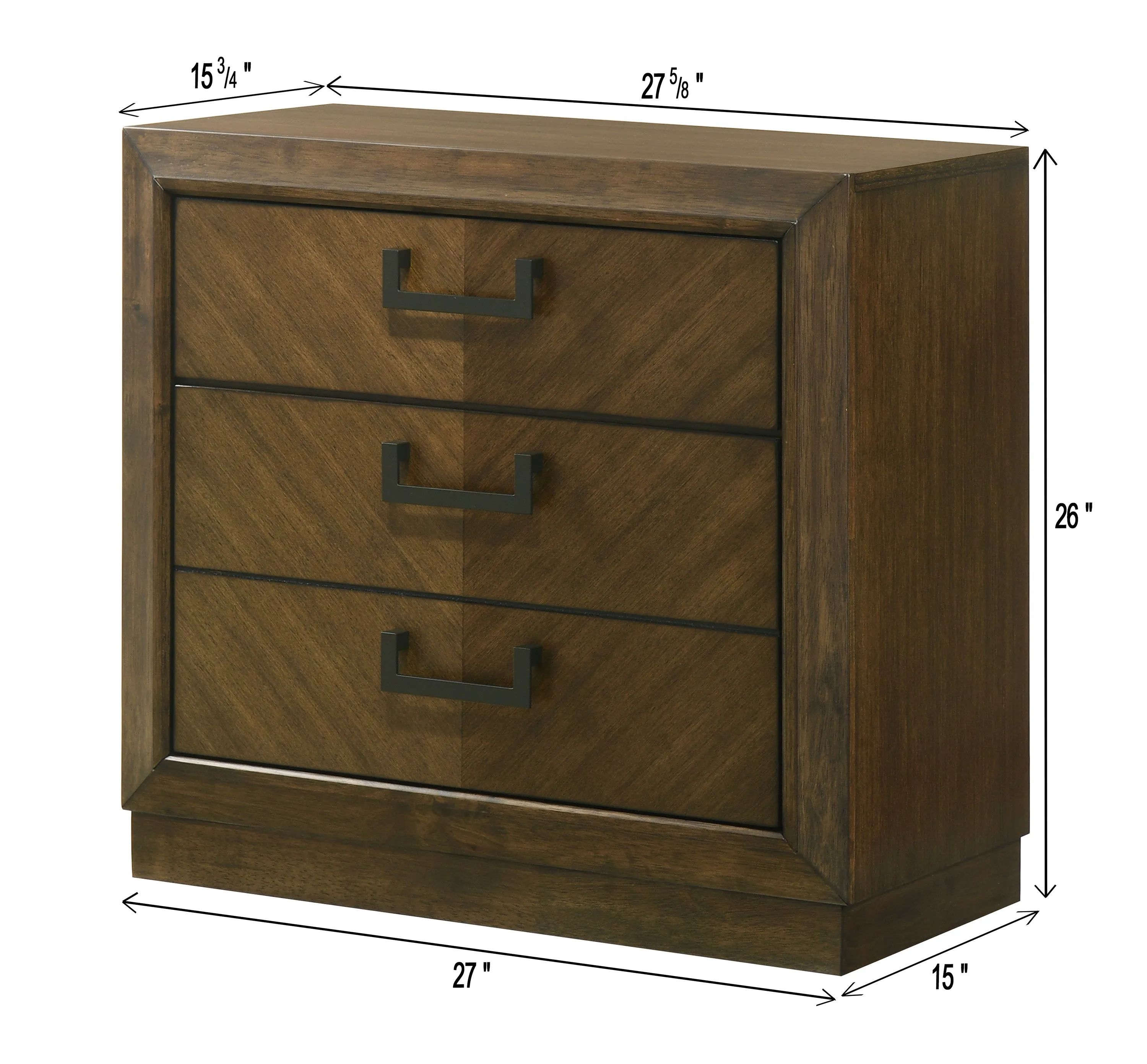 Lakecrest Brown Nightstand - Image 3