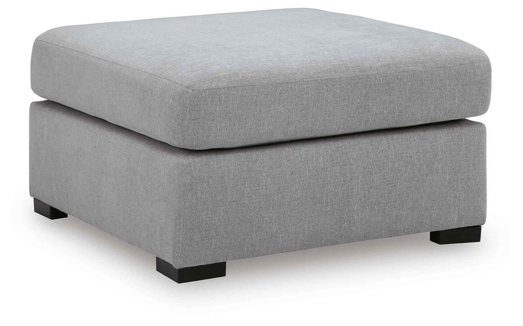 Lakepoint Nickel Oversized Accent Ottoman