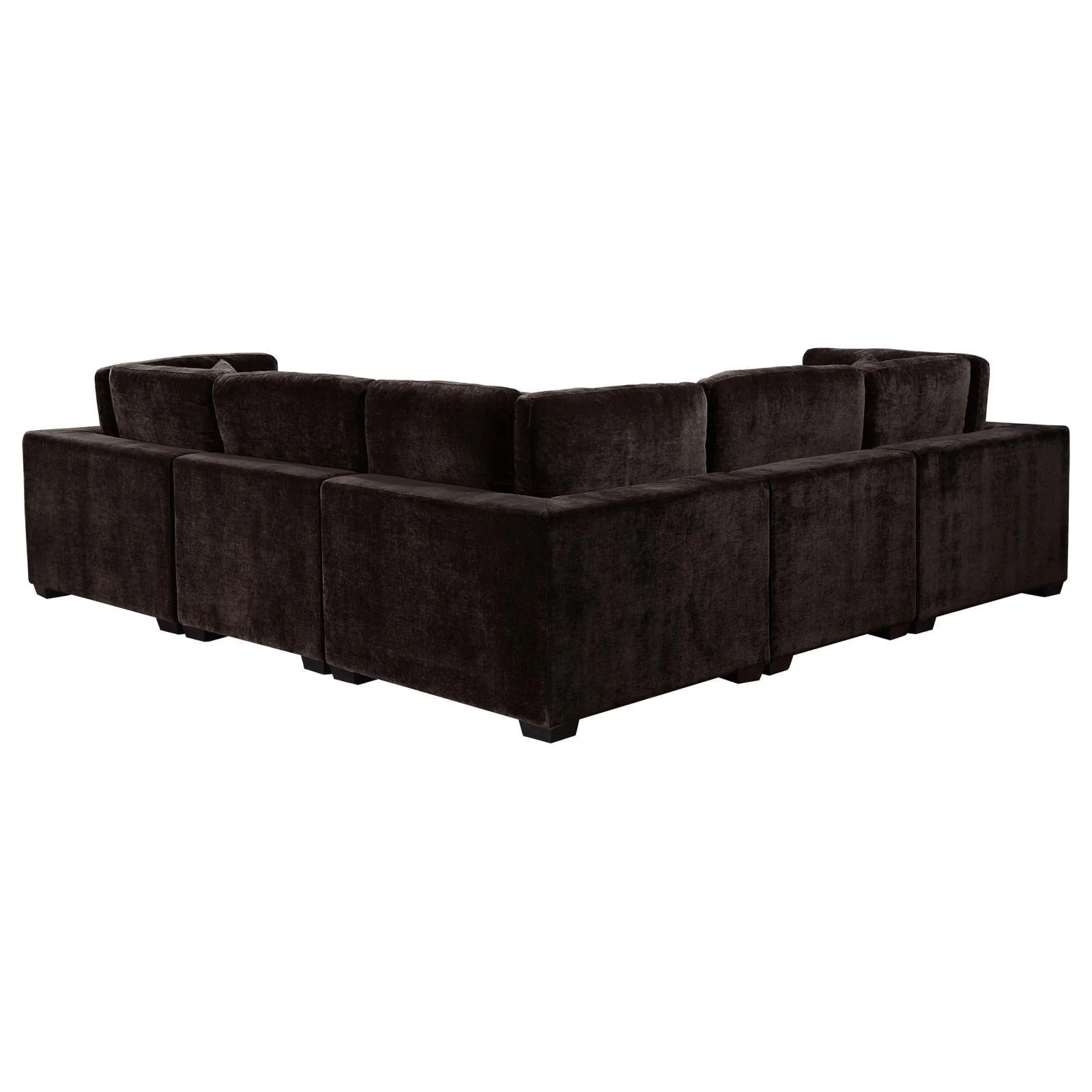 Lakeview Dark Chocolate 5-piece Upholstered Modular Sectional Sofa - Image 5