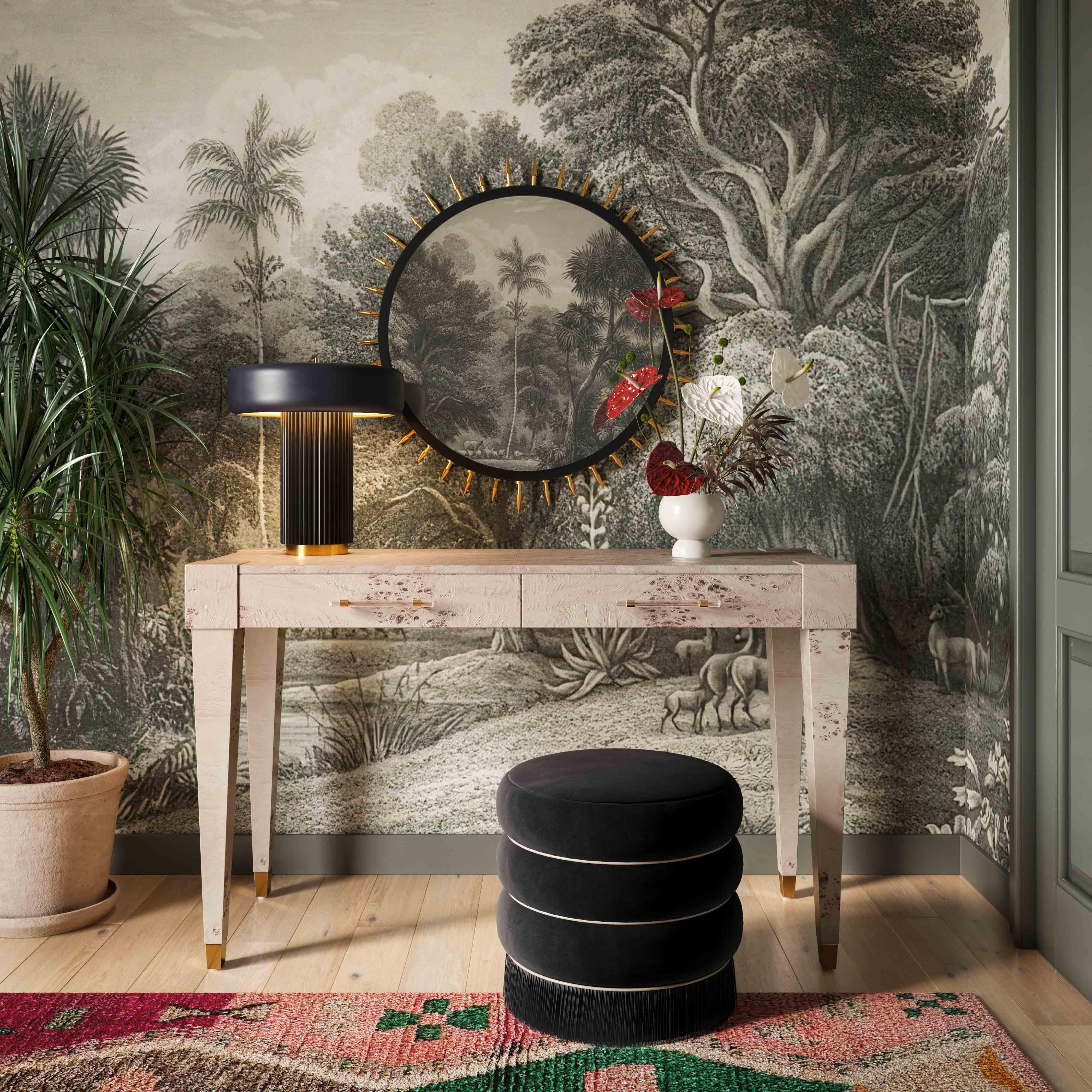 Lakka Velvet Ottoman - Image 18