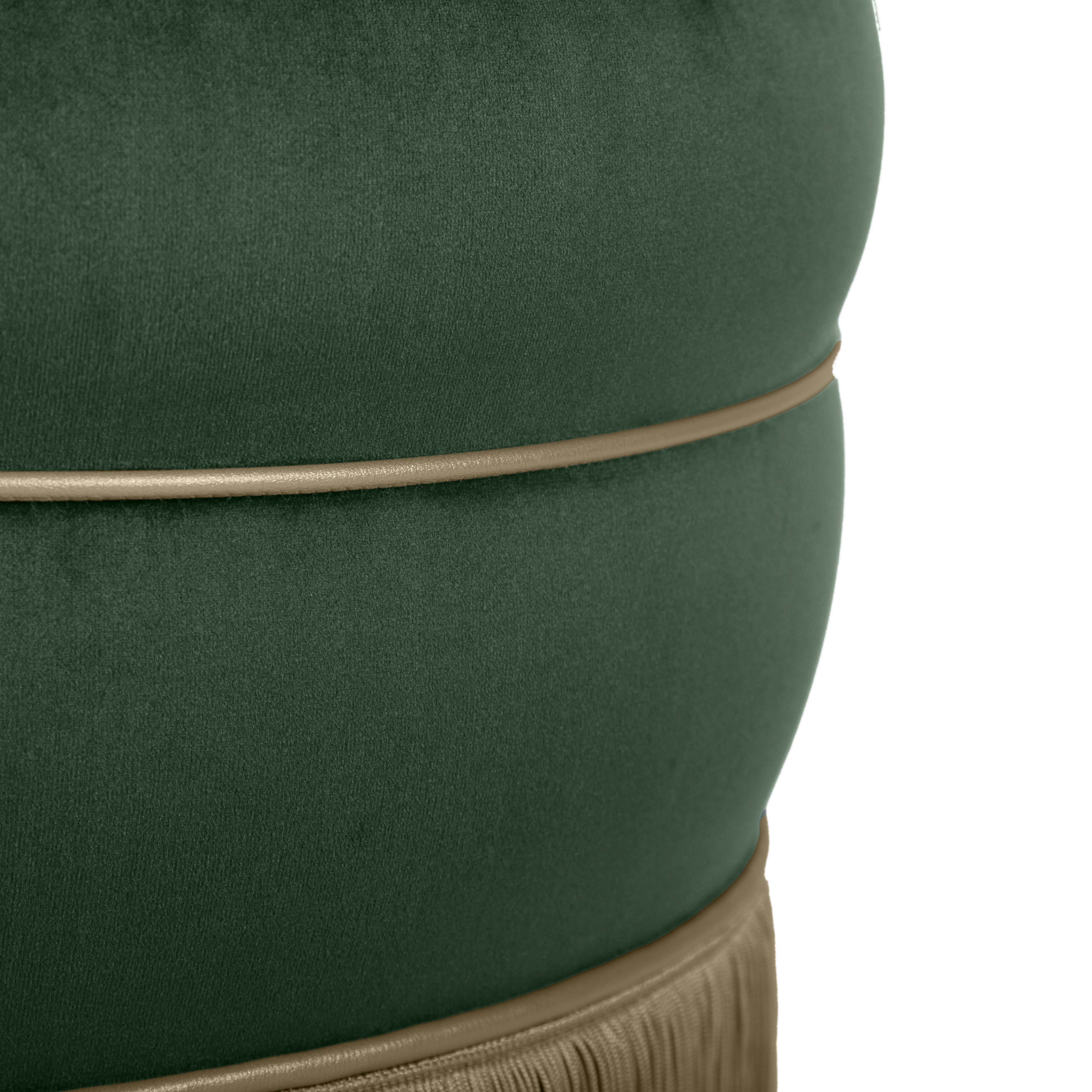 Lakka Velvet Ottoman - Image 6