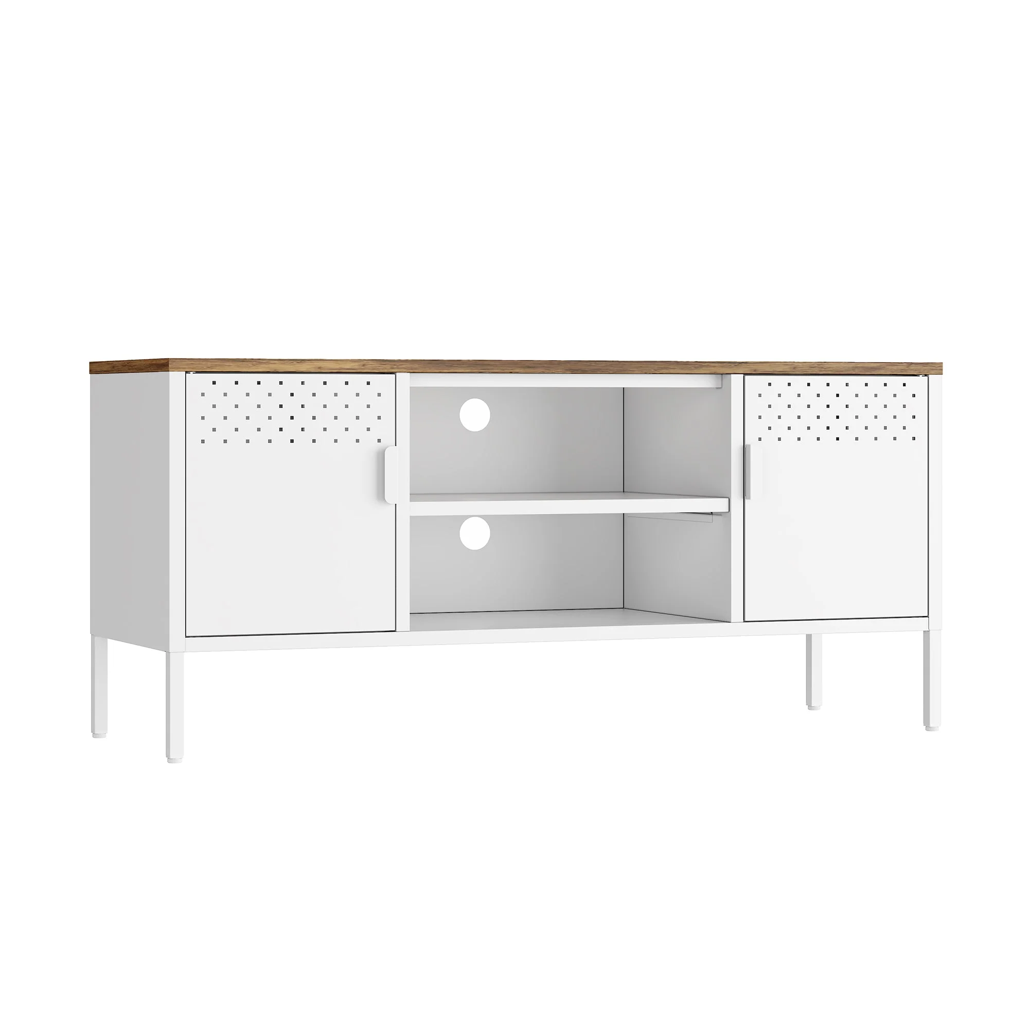 Landen 47" TV Stand in White - Image 8
