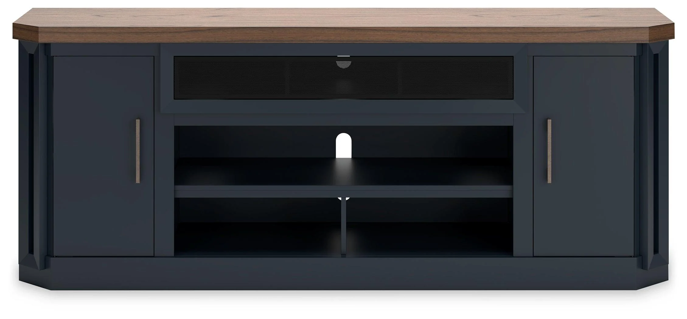 Landocken Two-tone 83" TV Stand - Image 6