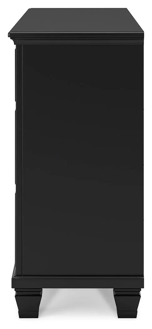 Lanolee Black Dresser - Image 6