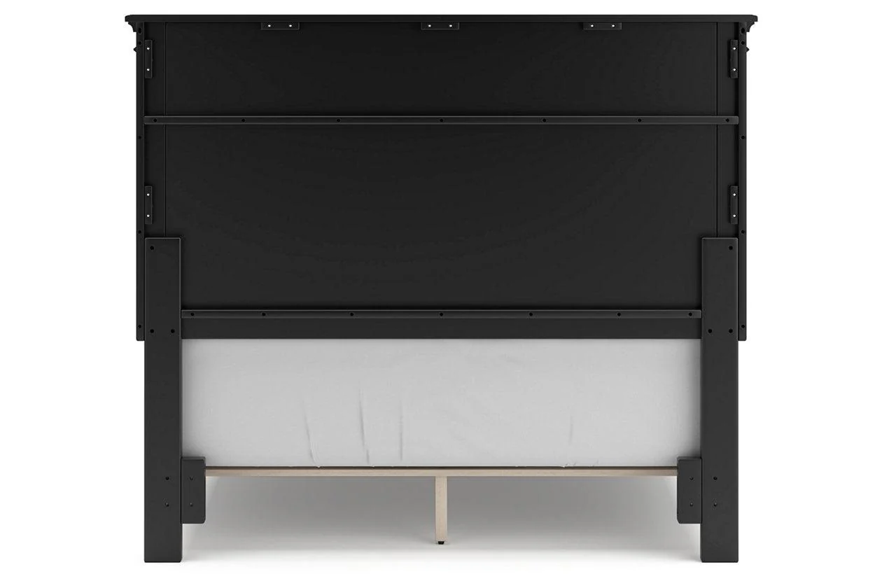 Lanolee Black Full Panel Bed - Image 7