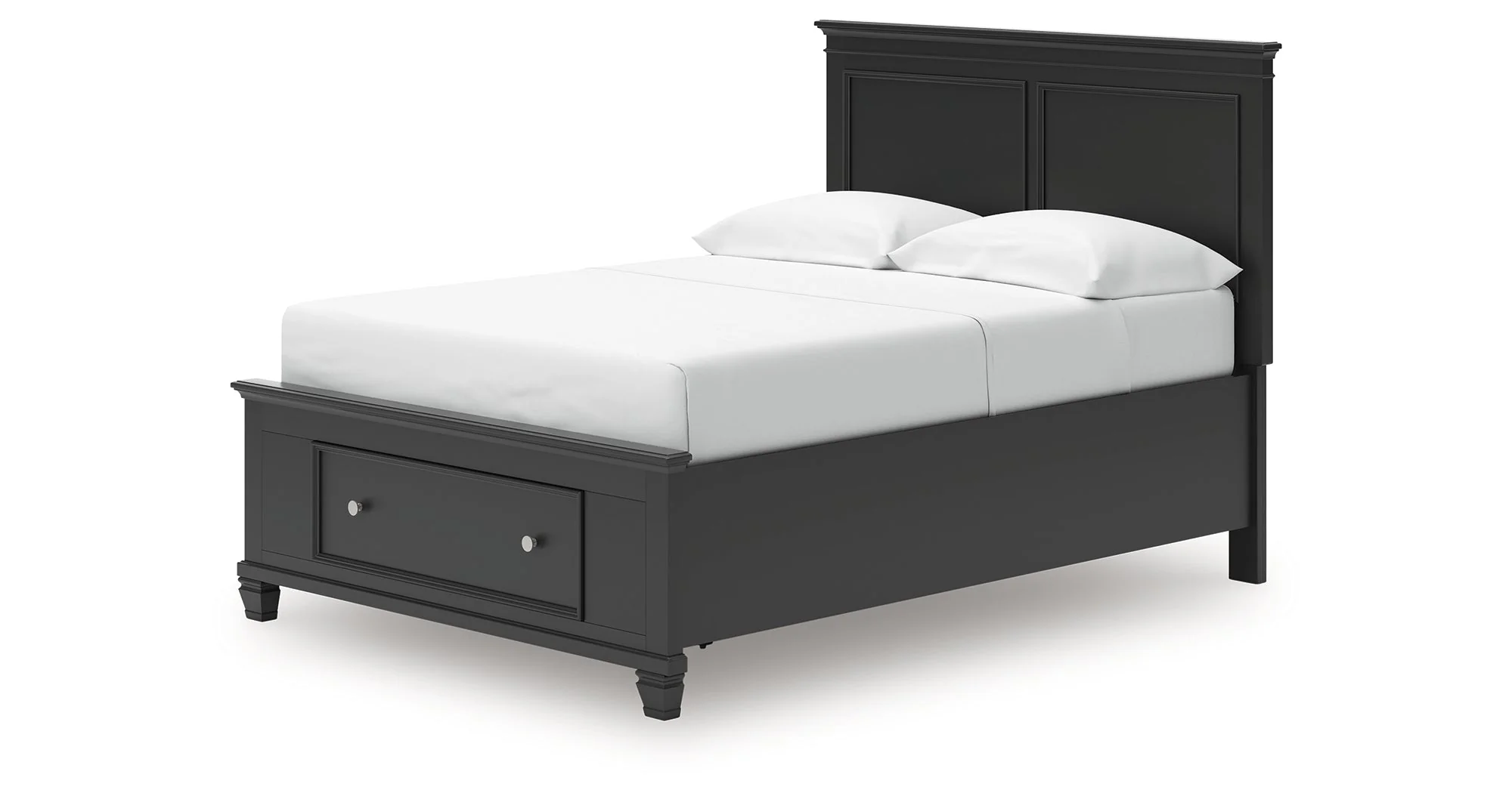Lanolee Black Full Panel Storage Bed - Image 14