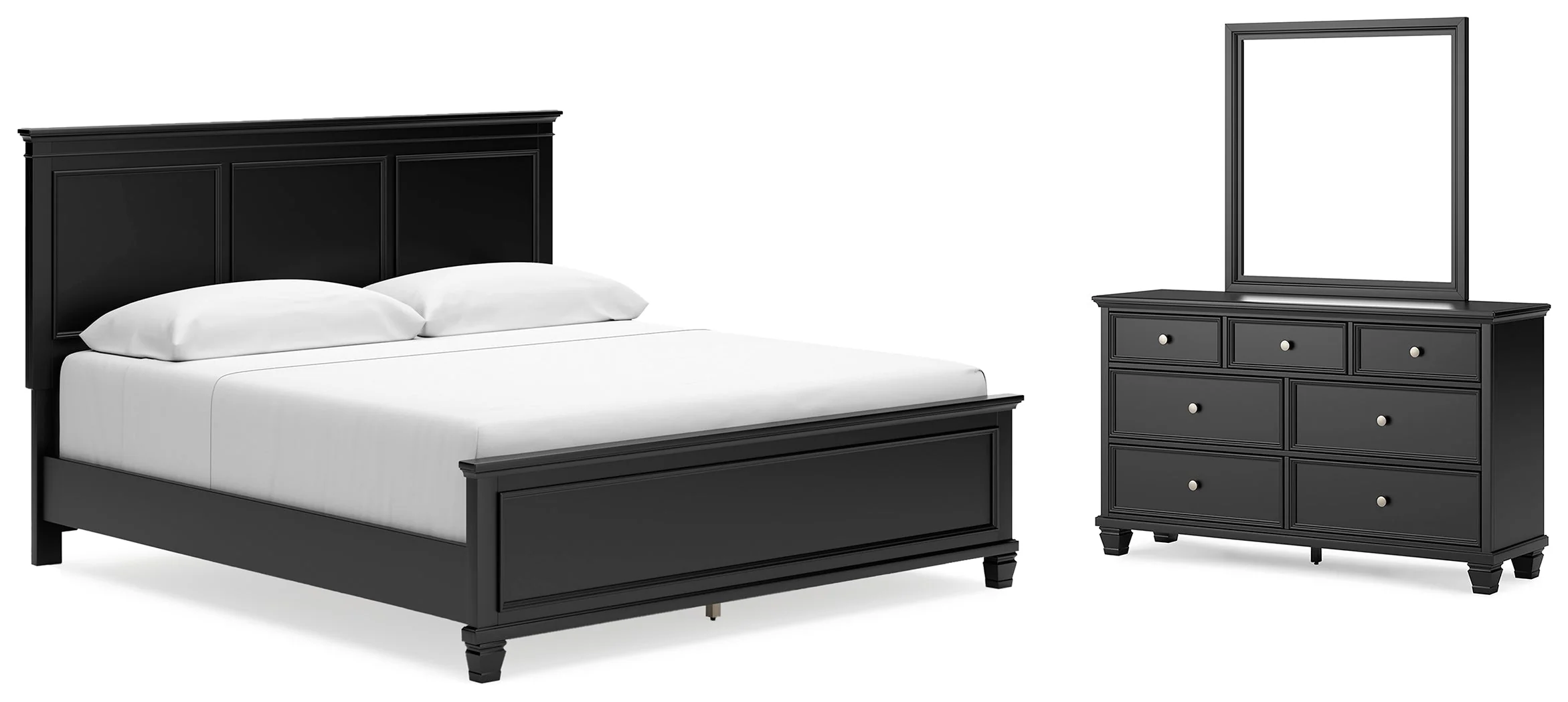 Lanolee Black Panel Bedroom Set - Image 27