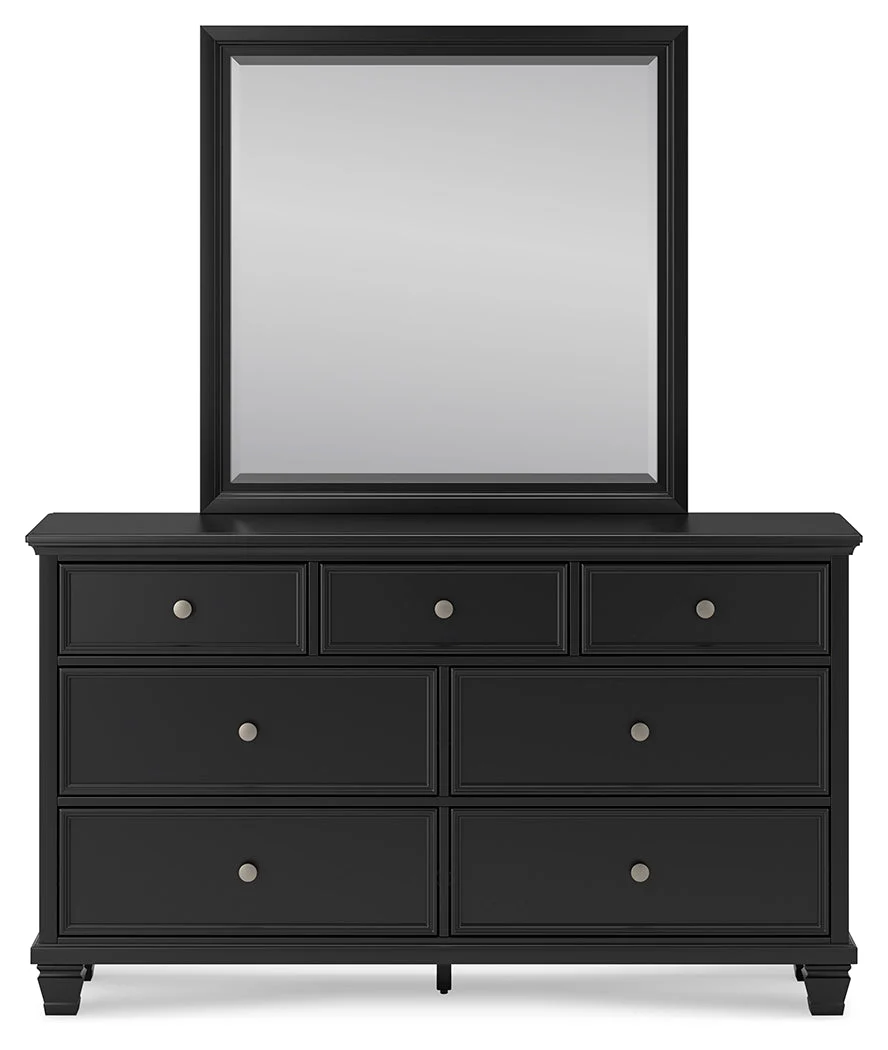 Lanolee Black Panel Bedroom Set - Image 28