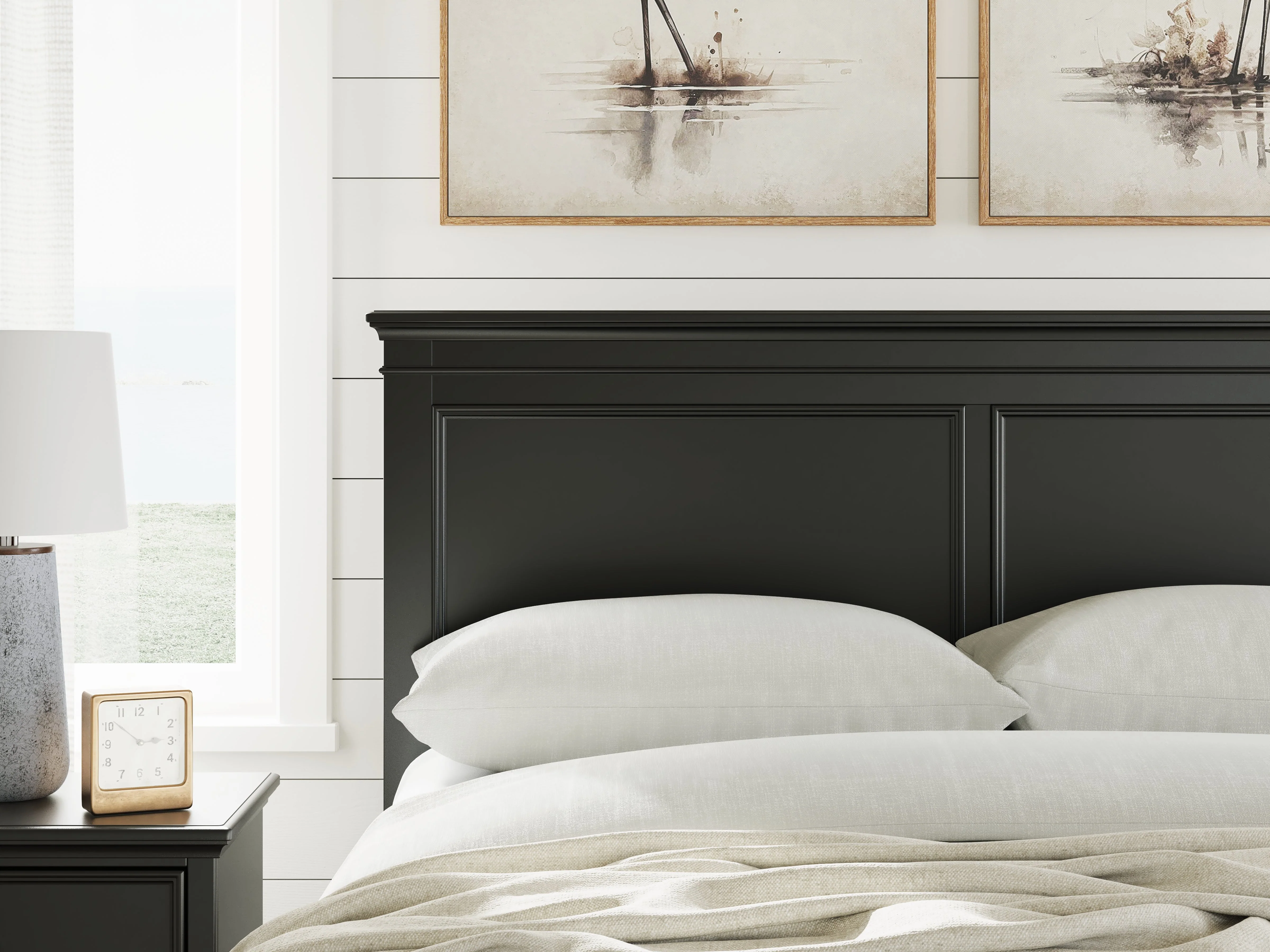 Lanolee Black Queen Panel Storage Bed - Image 10