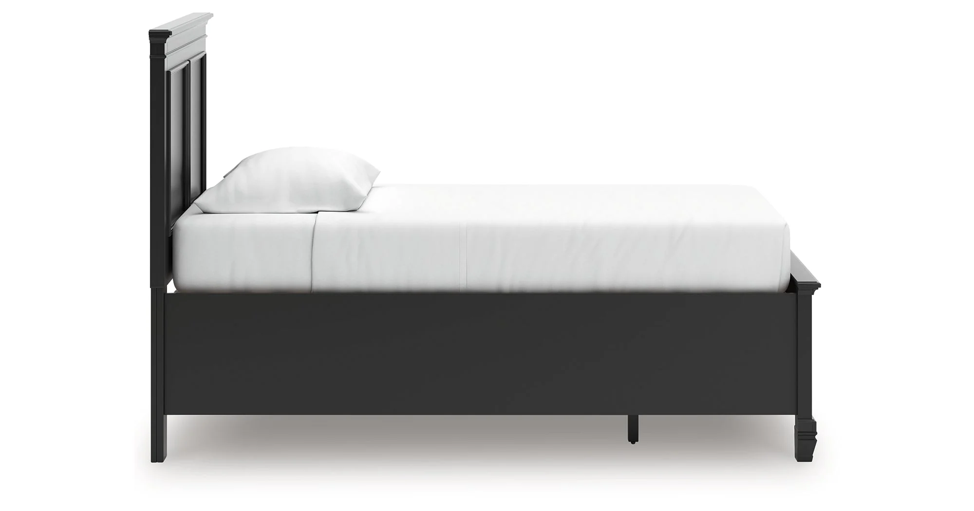 Lanolee Black Twin Panel Storage Bed - Image 14