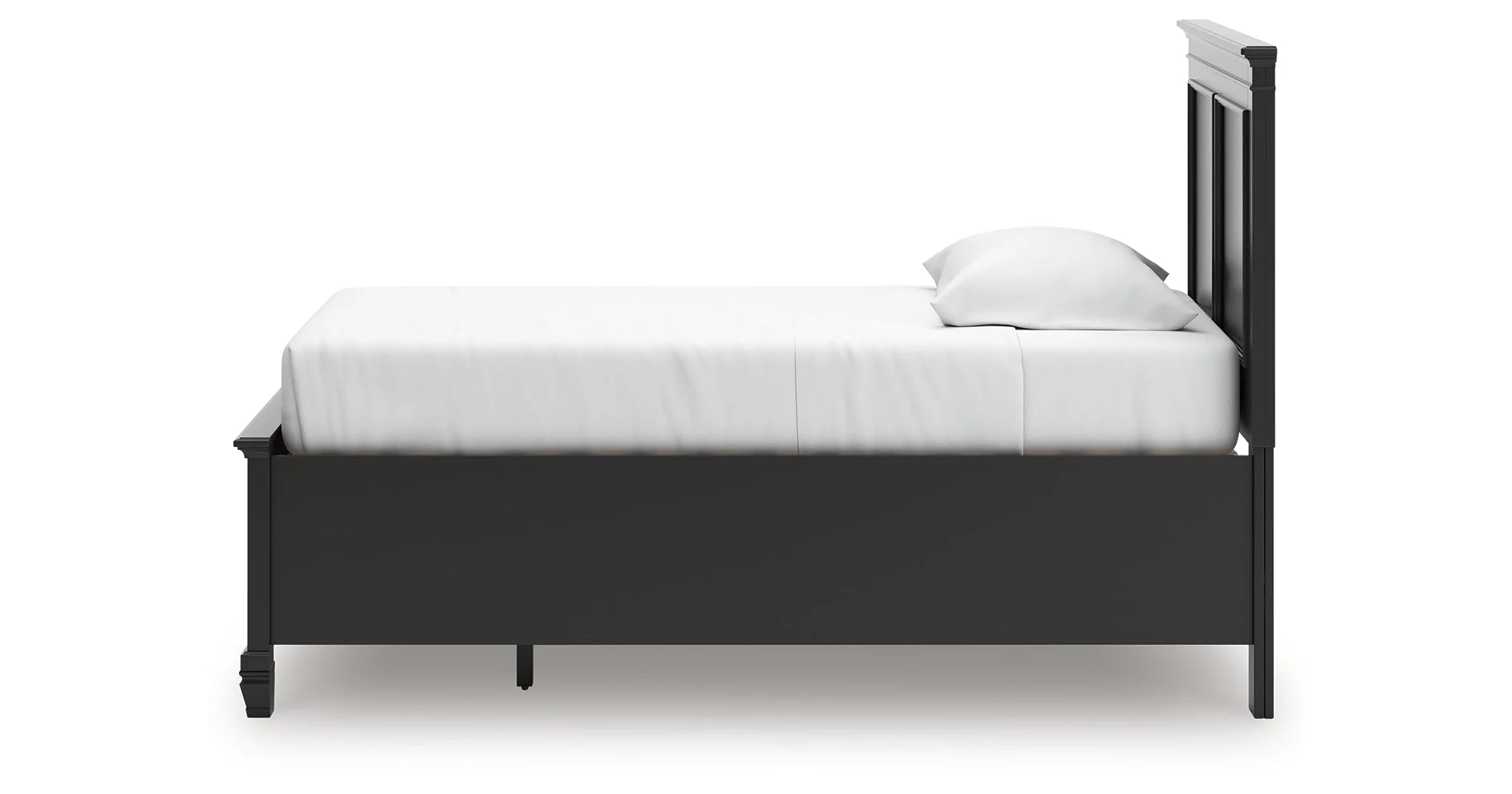 Lanolee Black Twin Panel Storage Bed - Image 16