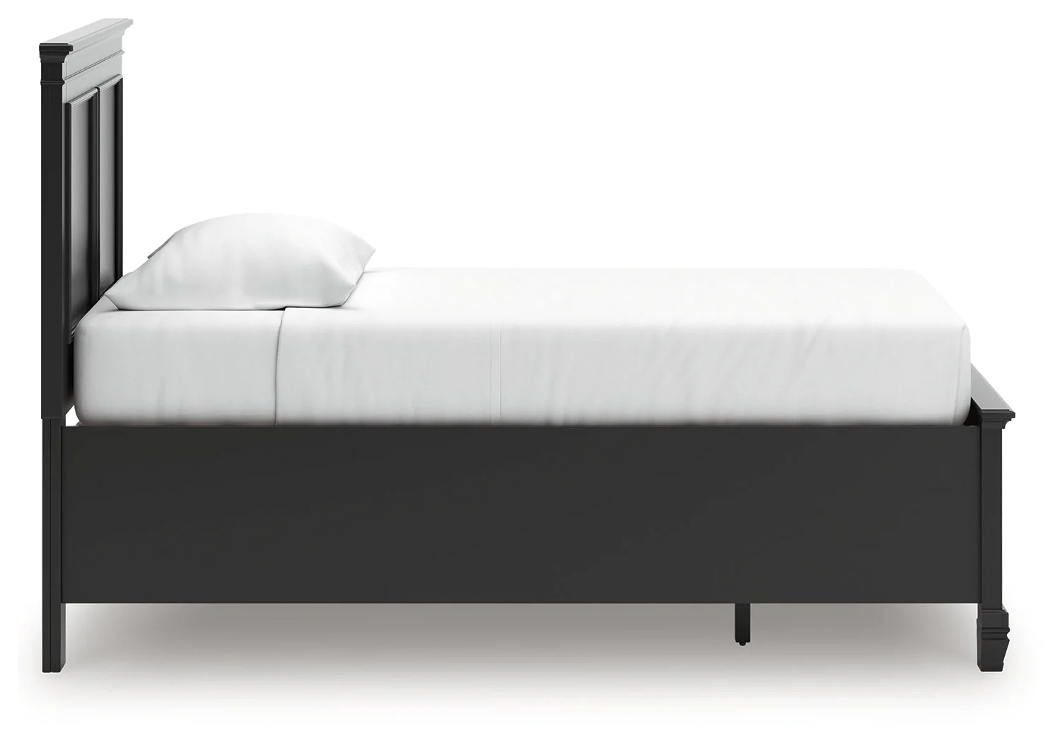 Lanolee Black Twin Panel Storage Bed - Image 8