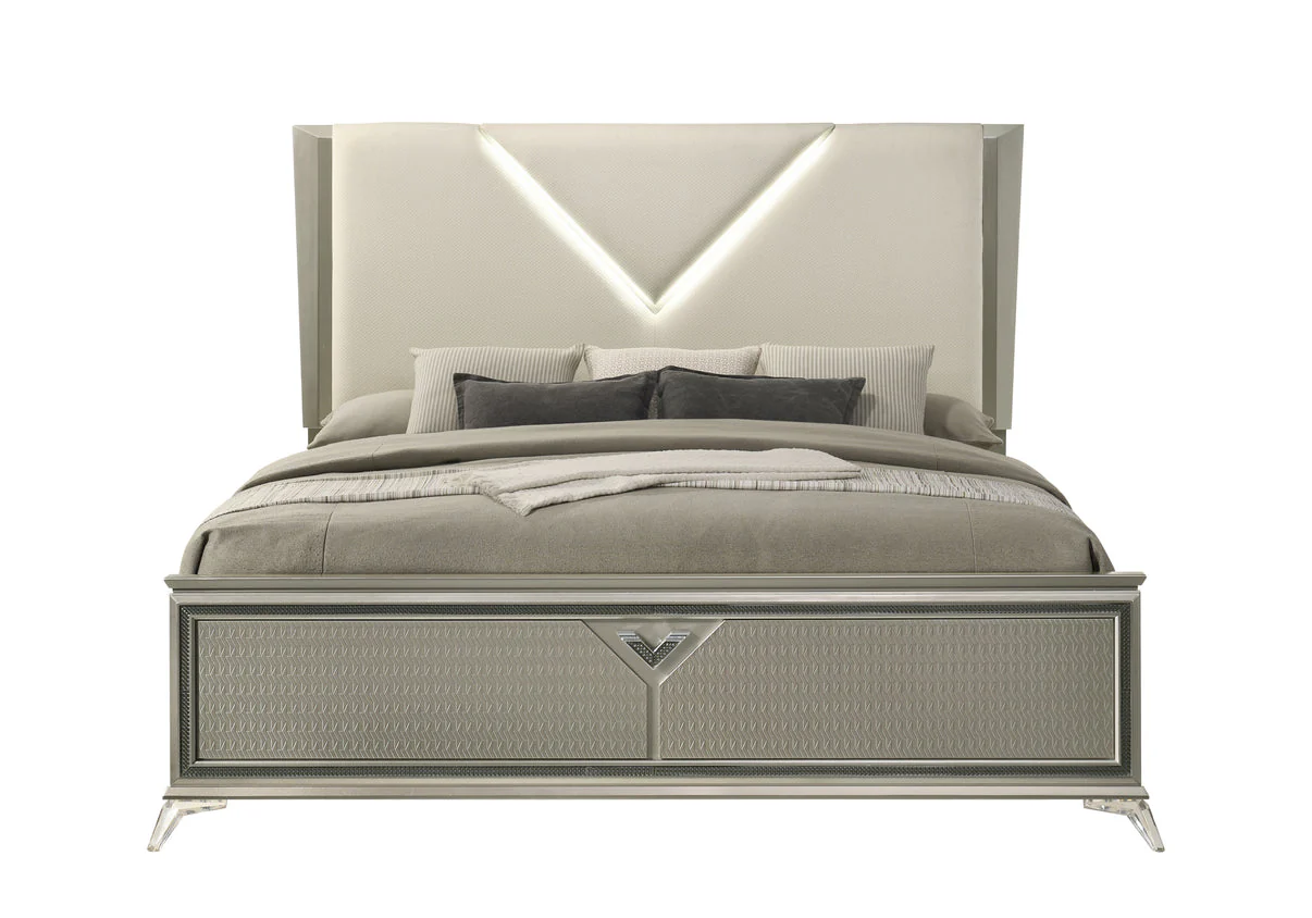 Larana Grey Bedroom Set - Image 4