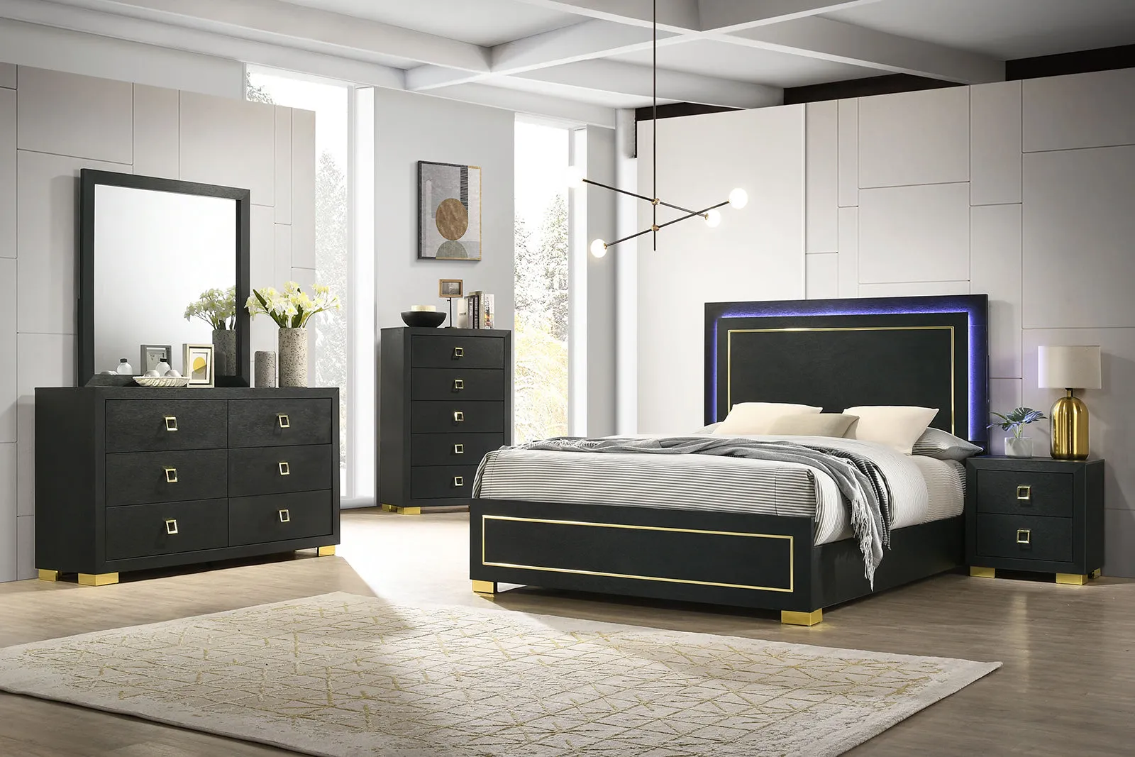 Latimer Black Full Bed - Image 2