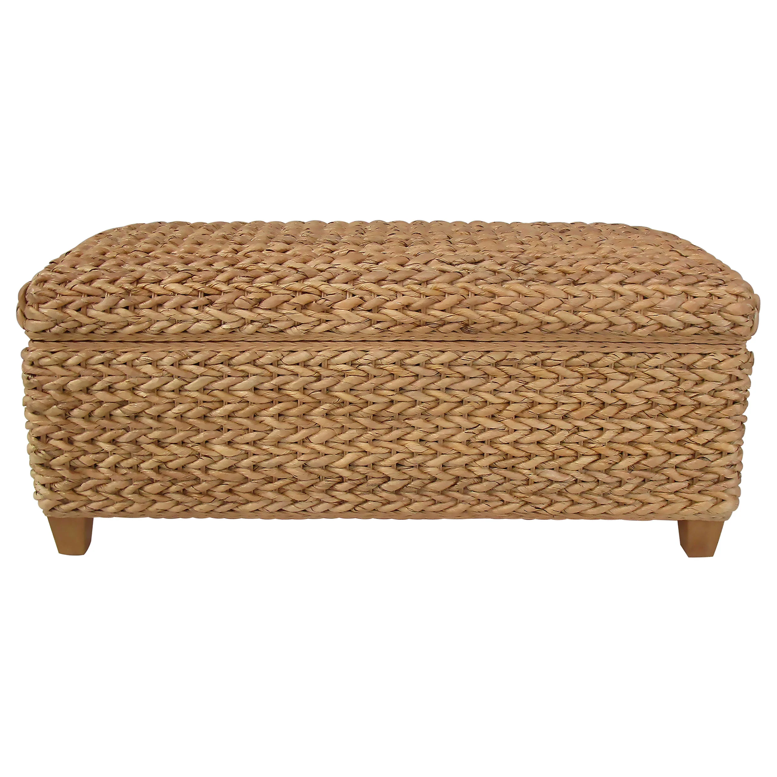 Laughton Natural Storage Bench - Image 4