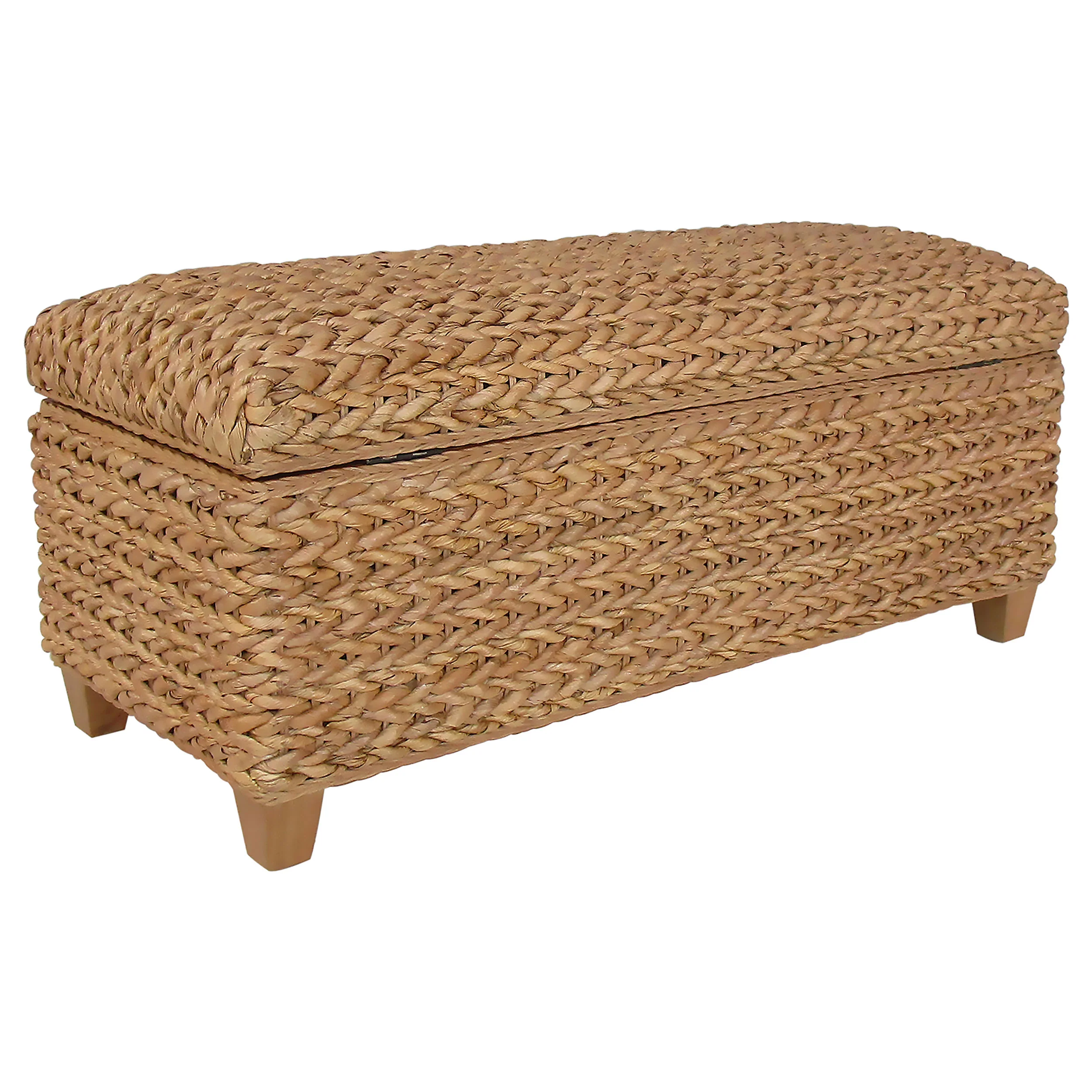 Laughton Natural Storage Bench - Image 6