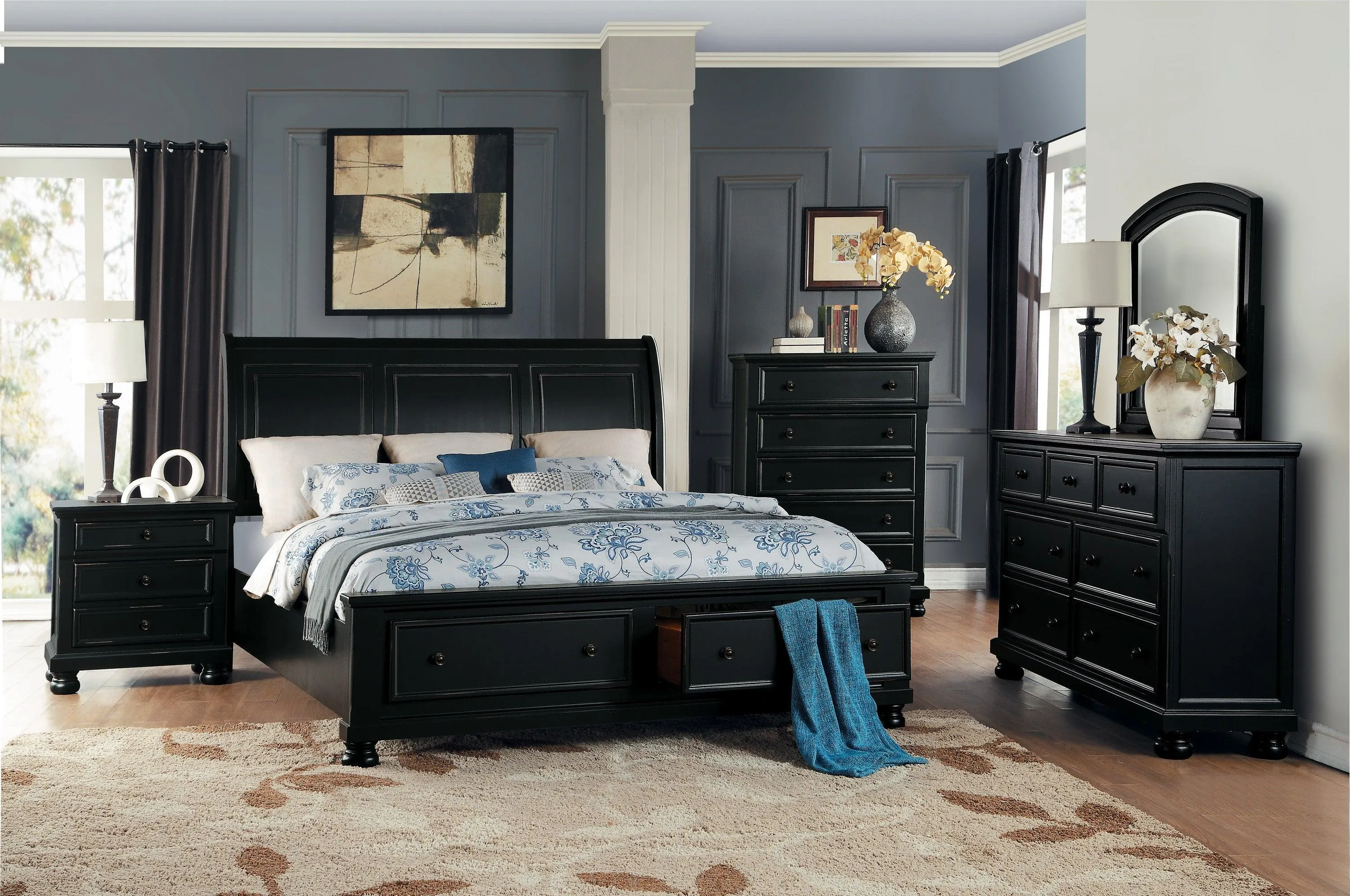 Laurelin Black Dresser - Image 4