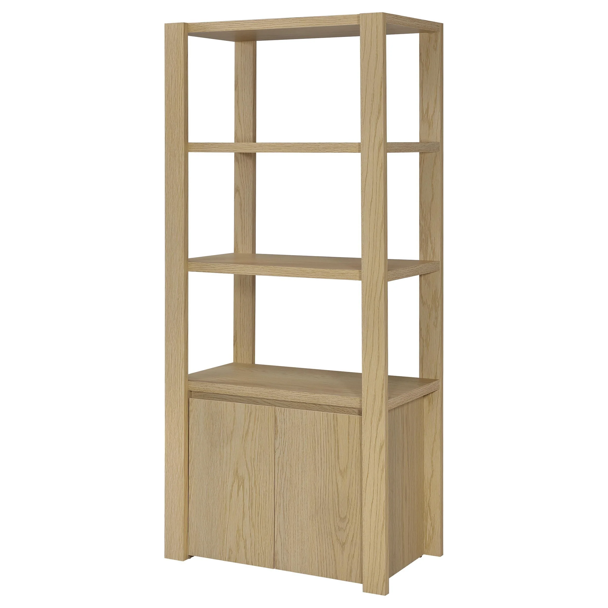 Laurelton Light Oak 3-Piece Entertainment Center TV Stand - Image 13