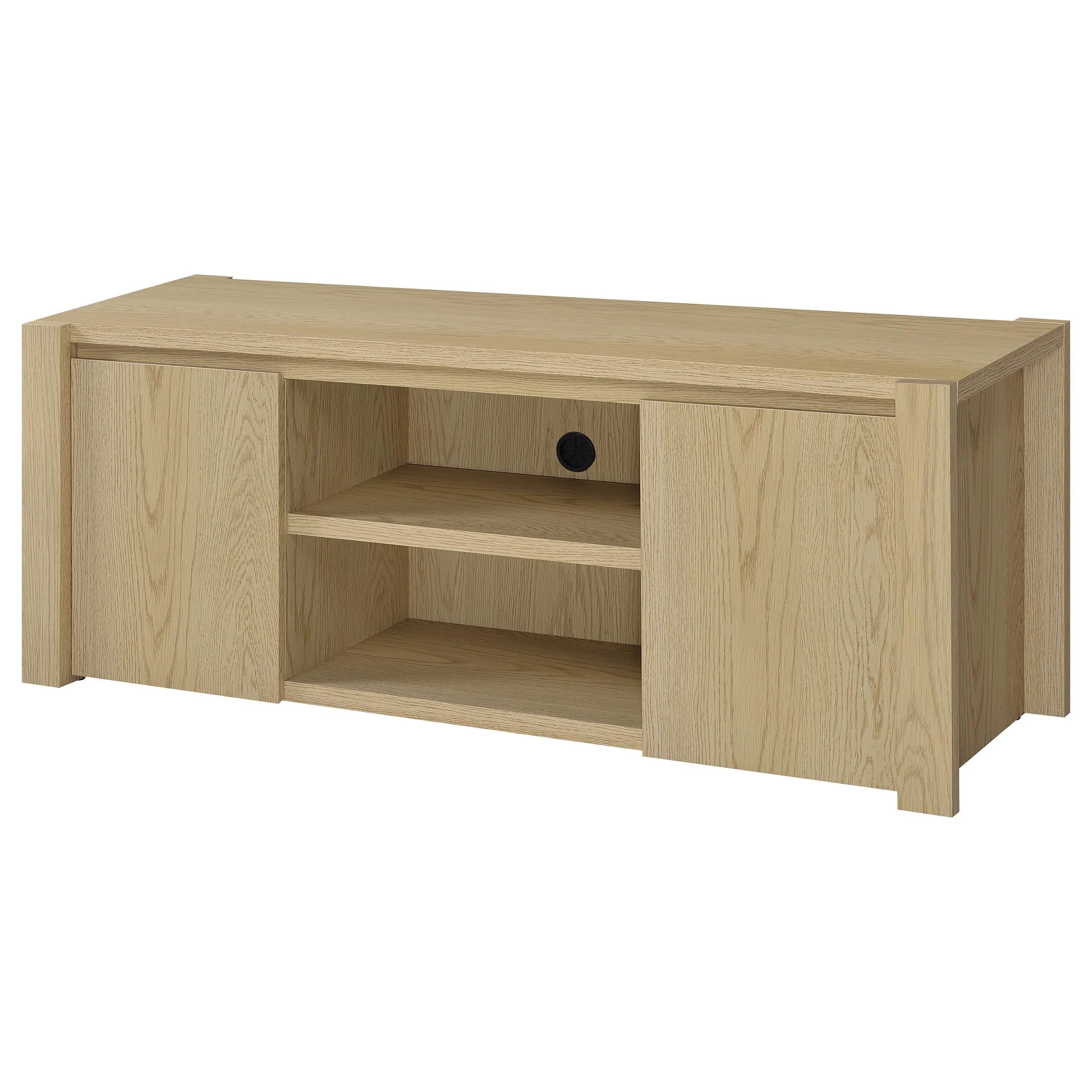Laurelton Light Oak 60-inch 2-Door TV Stand Media Console - Image 5