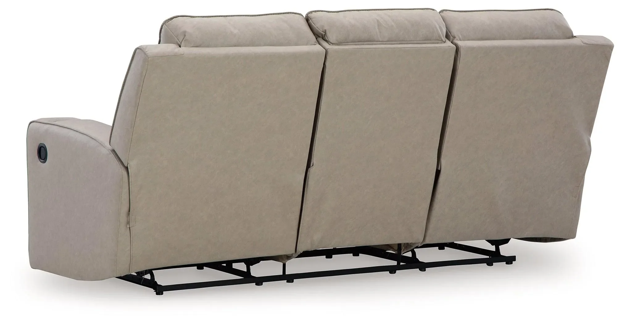 Lavenhorne Pebble Manual Reclining Sofa with Drop Down Table - Image 6