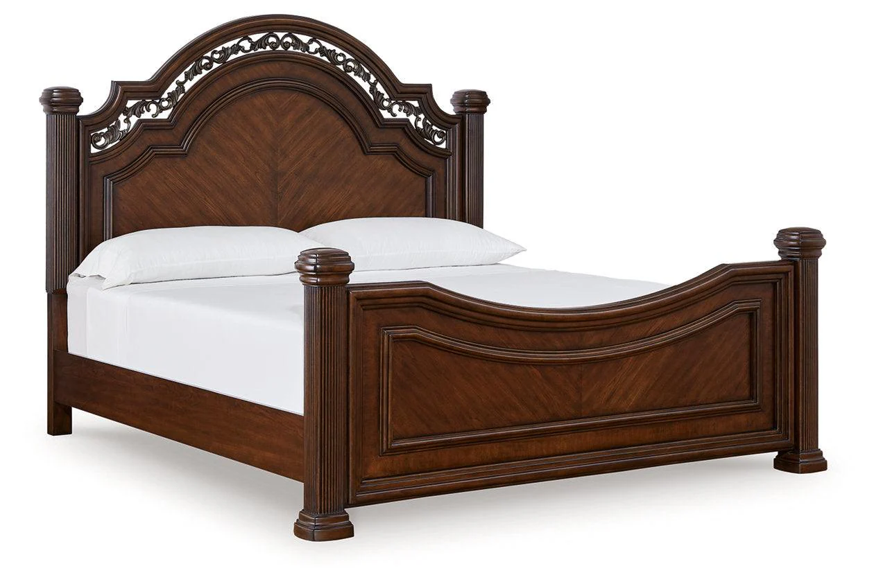 Lavinton Brown King Poster Bed - Image 7