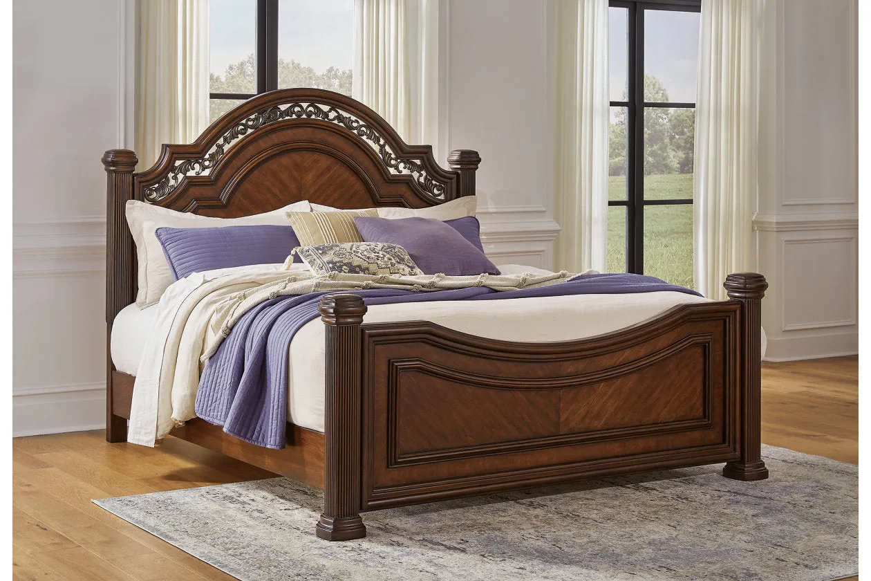 Lavinton Brown Poster Bedroom Set - Image 2