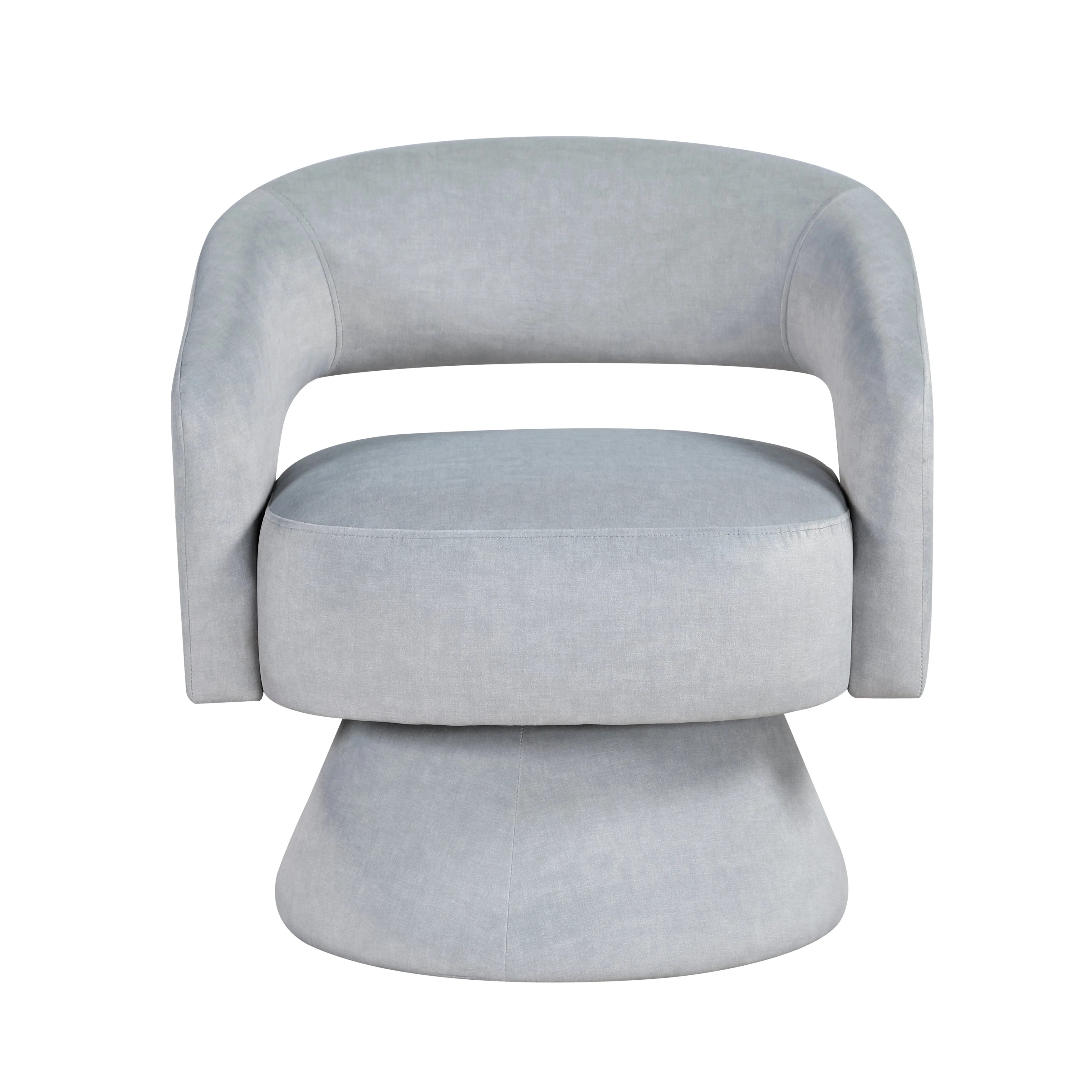 Lavon Gray Swivel Chair