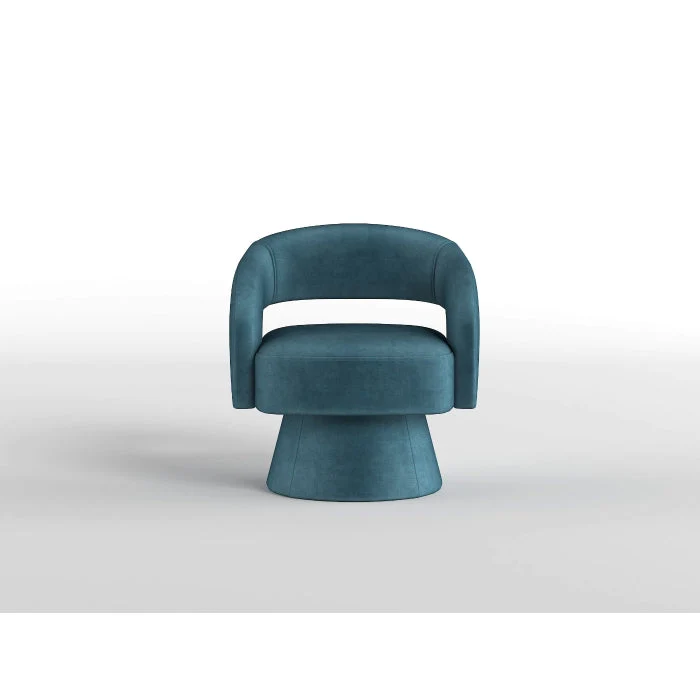 Lavon Green Swivel Chair - Image 8