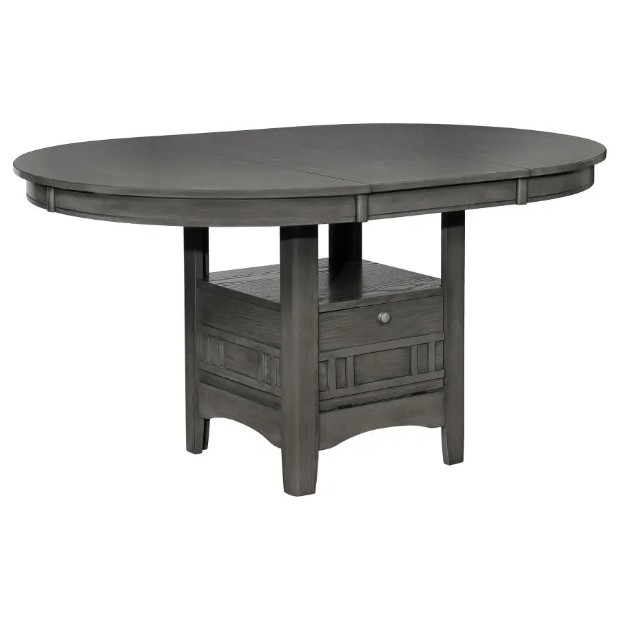 Lavon Medium Gray 5-Piece Dining Set - Image 3