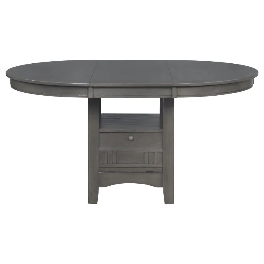 Lavon Medium Gray 5-Piece Dining Set - Image 4