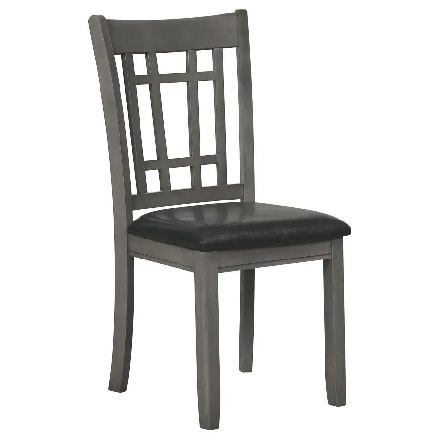 Lavon Medium Gray 5-Piece Dining Set - Image 8