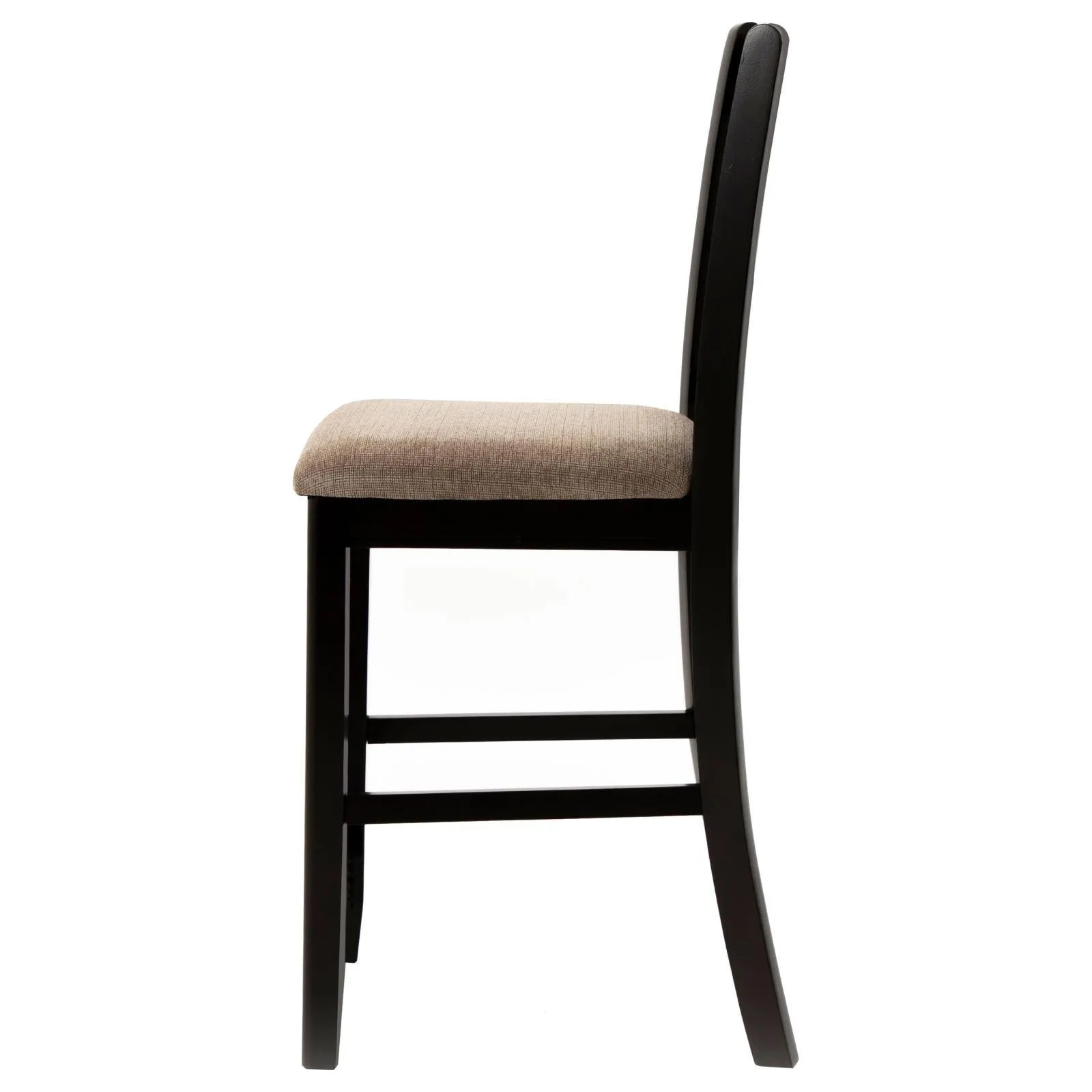 Lavon Tan/Espresso Lattice Back Counter Stools, Set of 2 - Image 4
