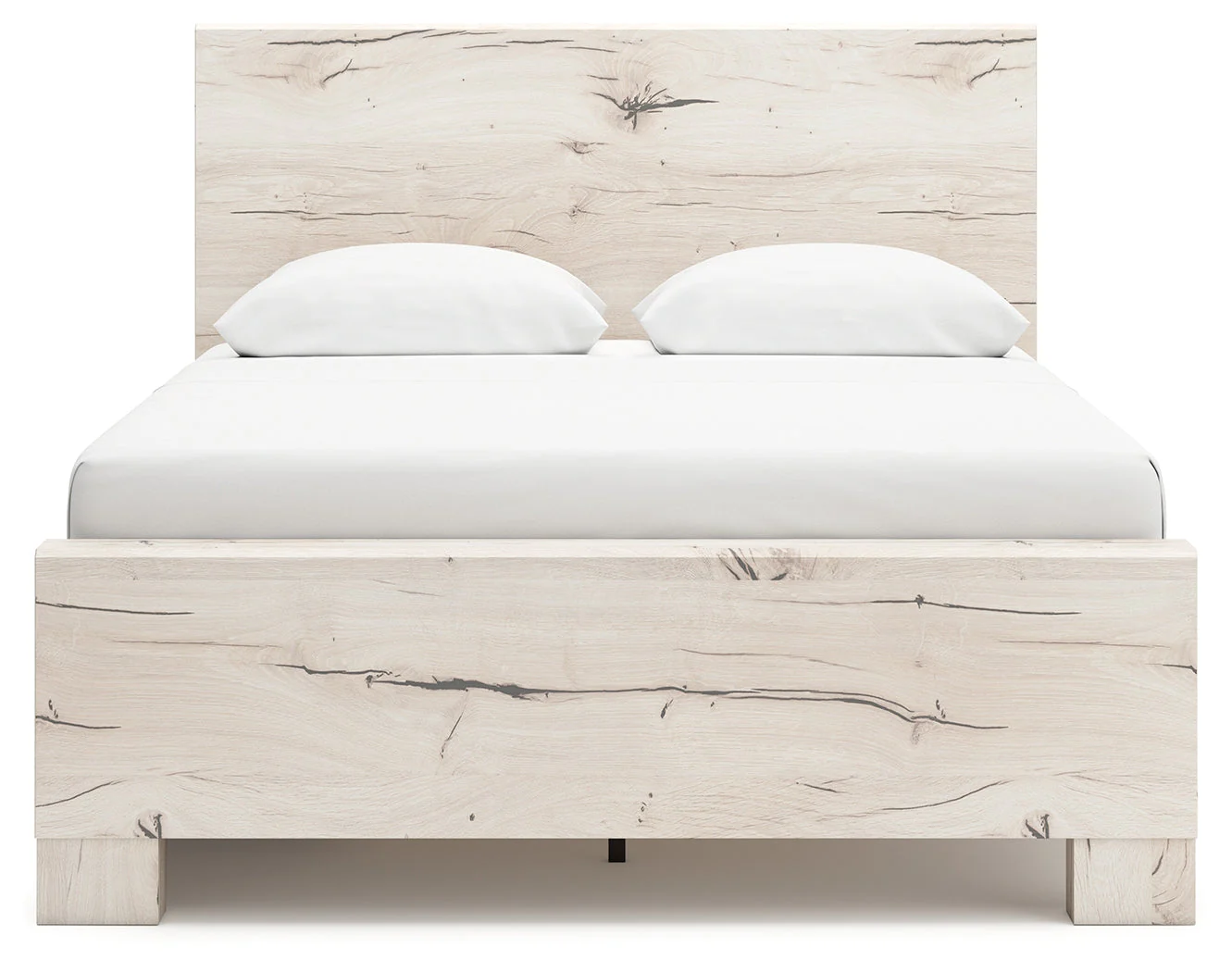 Lawroy Light Natural Queen Storage Platform Bed with 2 Drawers - Image 5