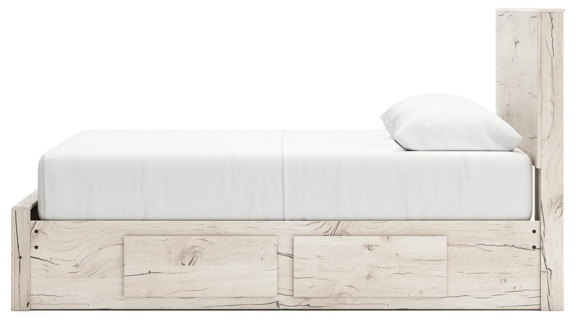 Lawroy Light Natural Queen Storage Platform Bed with 6 Drawers - Image 7