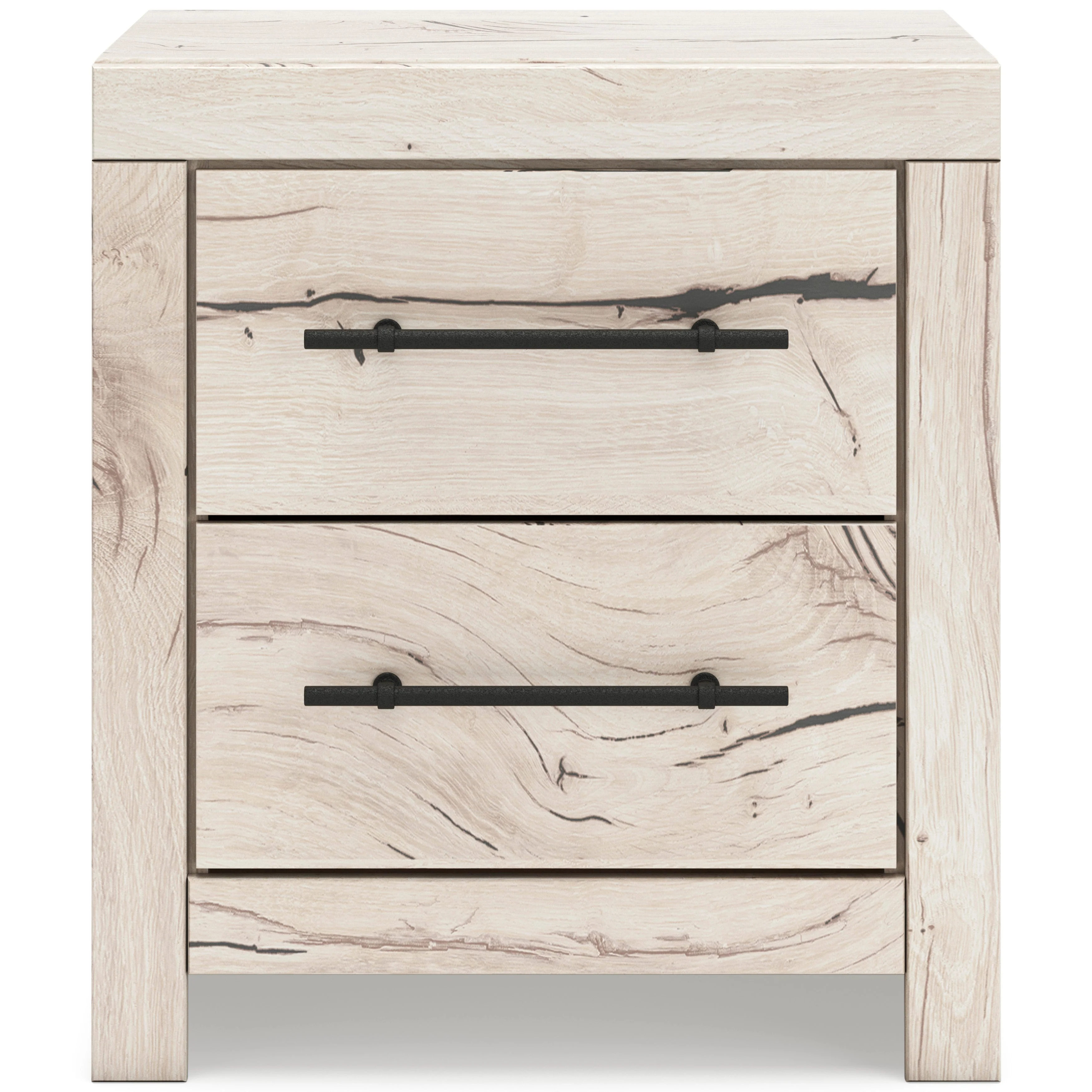 Lawroy Light Natural Storage Panel Bedroom Set with 6 Drawers - Image 11