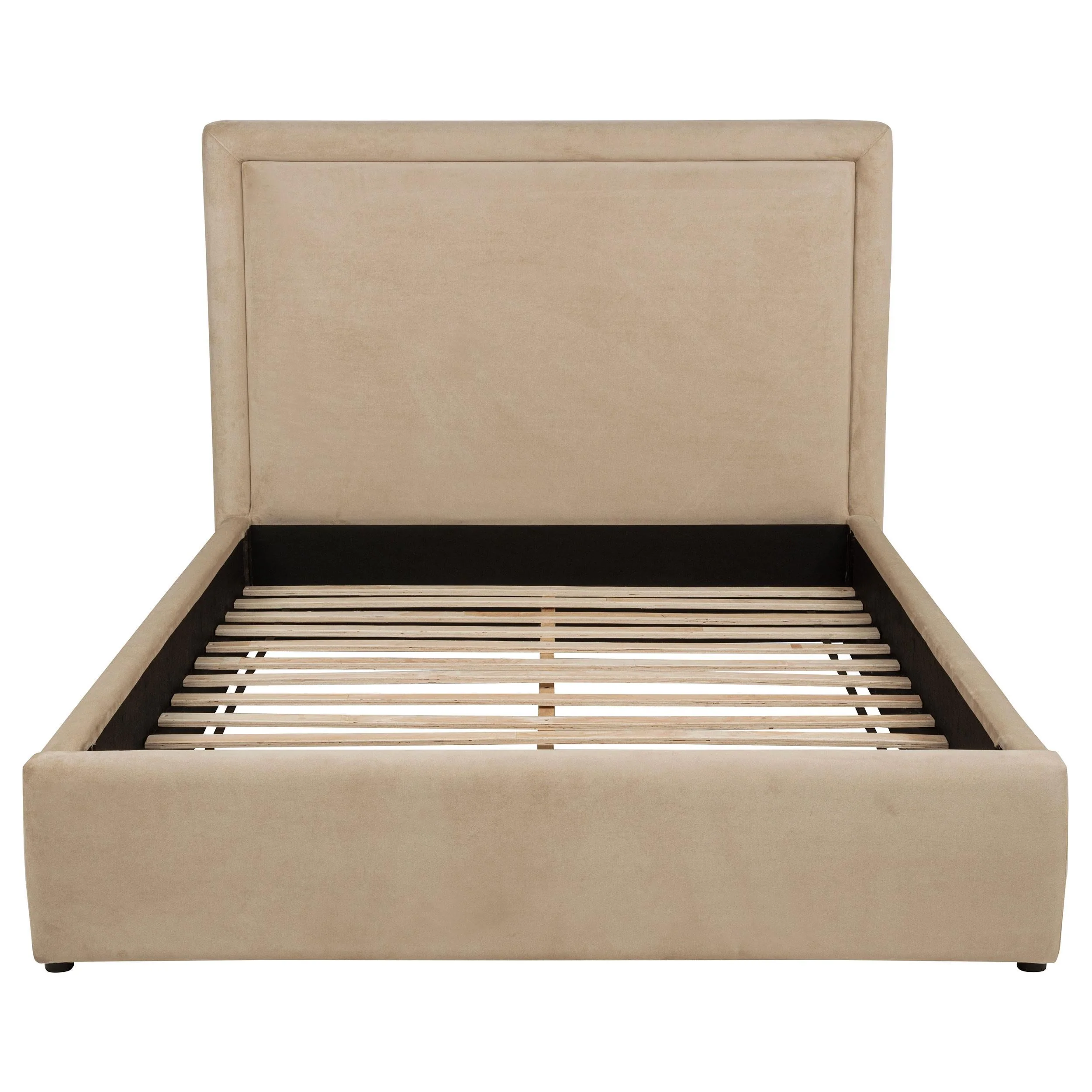 Lawson Saddle 55-inch Upholstered Eastern King Platform Bed - Image 4
