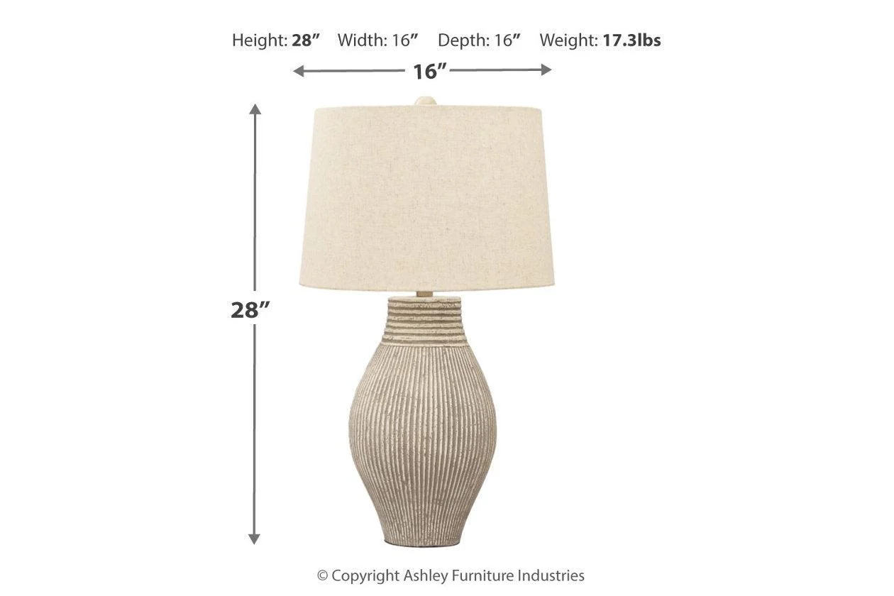 Layal Black Table Lamp - Image 2