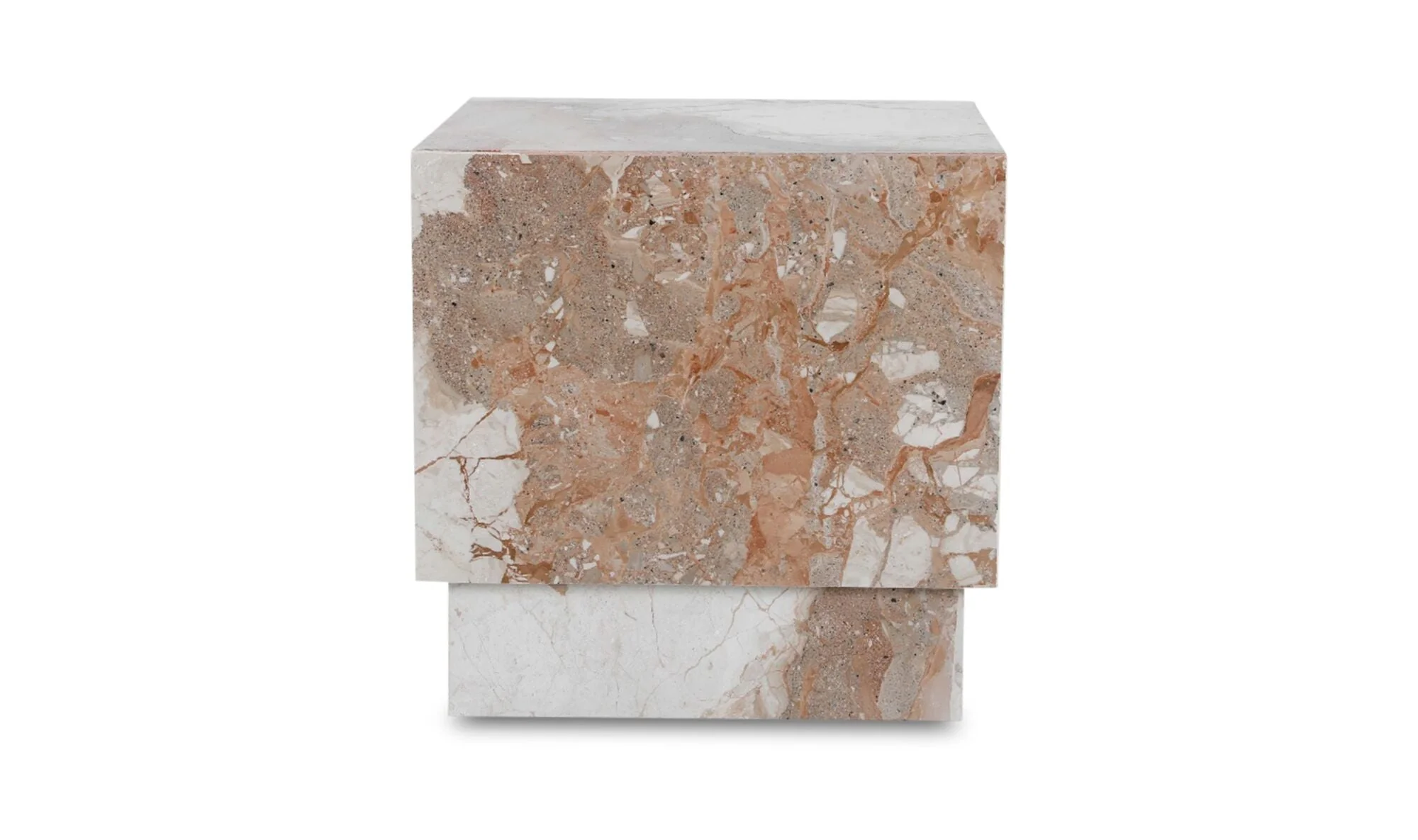 Layla Side Table Breccia Marble - Image 5