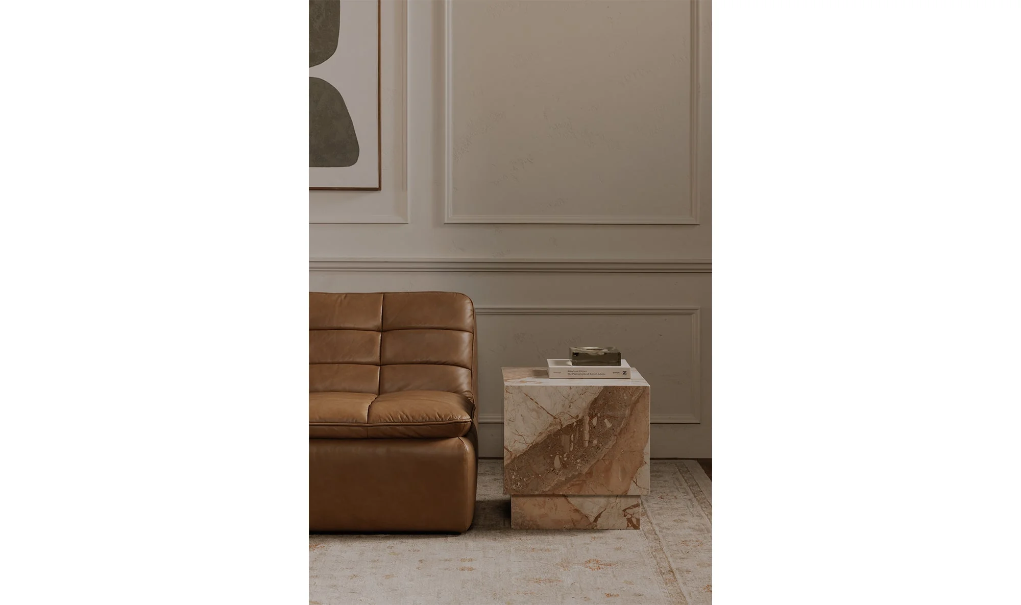 Layla Side Table Breccia Marble - Image 7