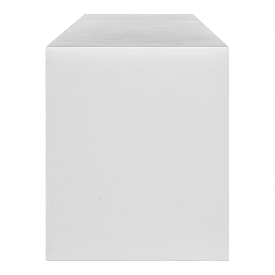 Lazarus Outdoor Bench White - Image 3