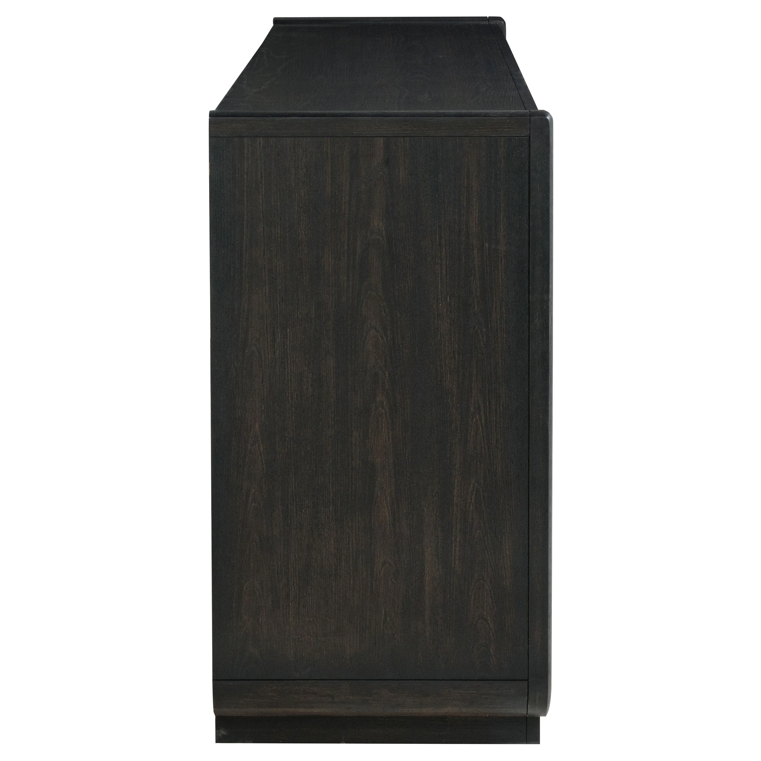 Leandro Burnished Black 8-drawer Bedroom Dresser Cabinet - Image 8