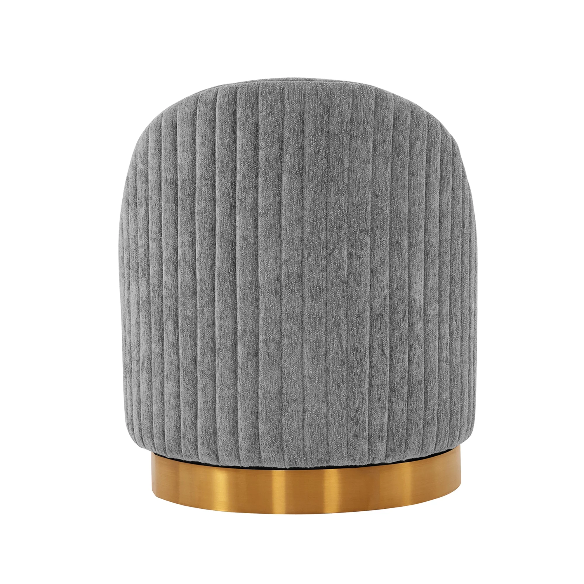 Leela Swivel Accent Chair in Grey (set of 2) - Image 7