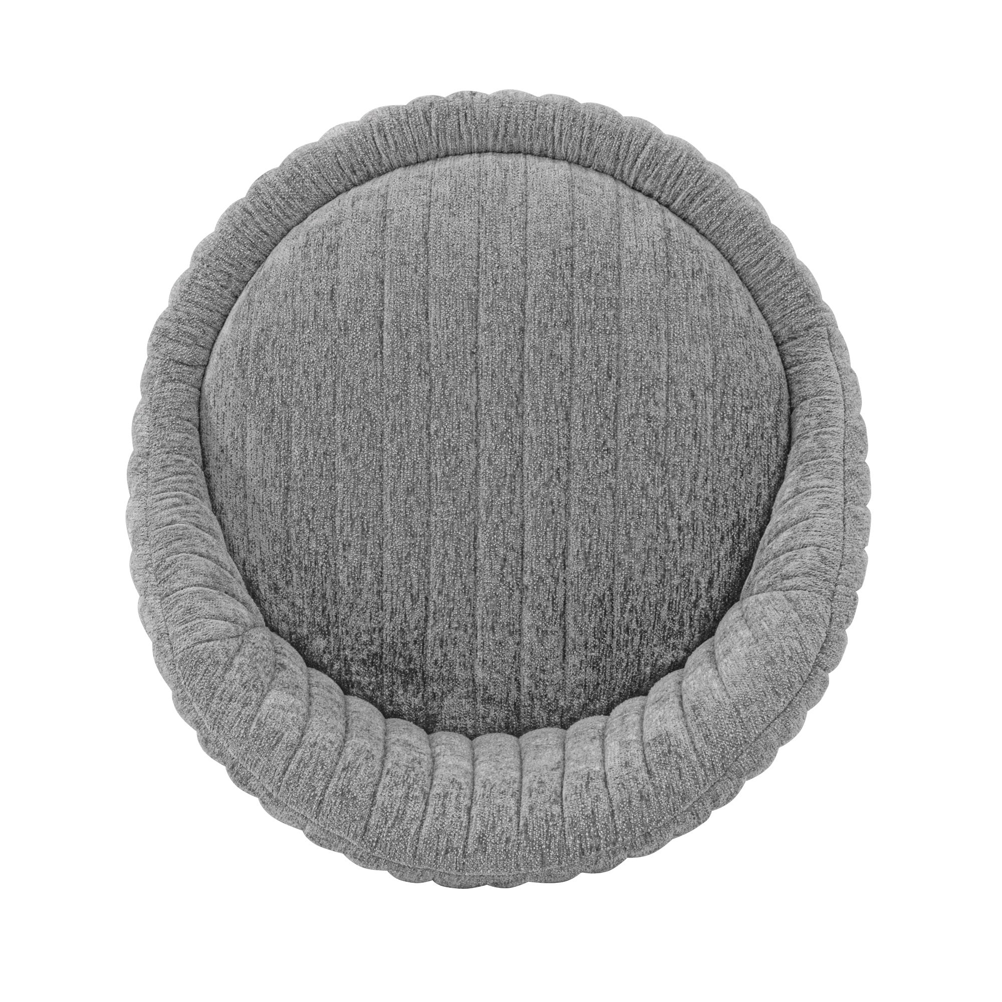 Leela Swivel Accent Chair in Grey (set of 2) - Image 8