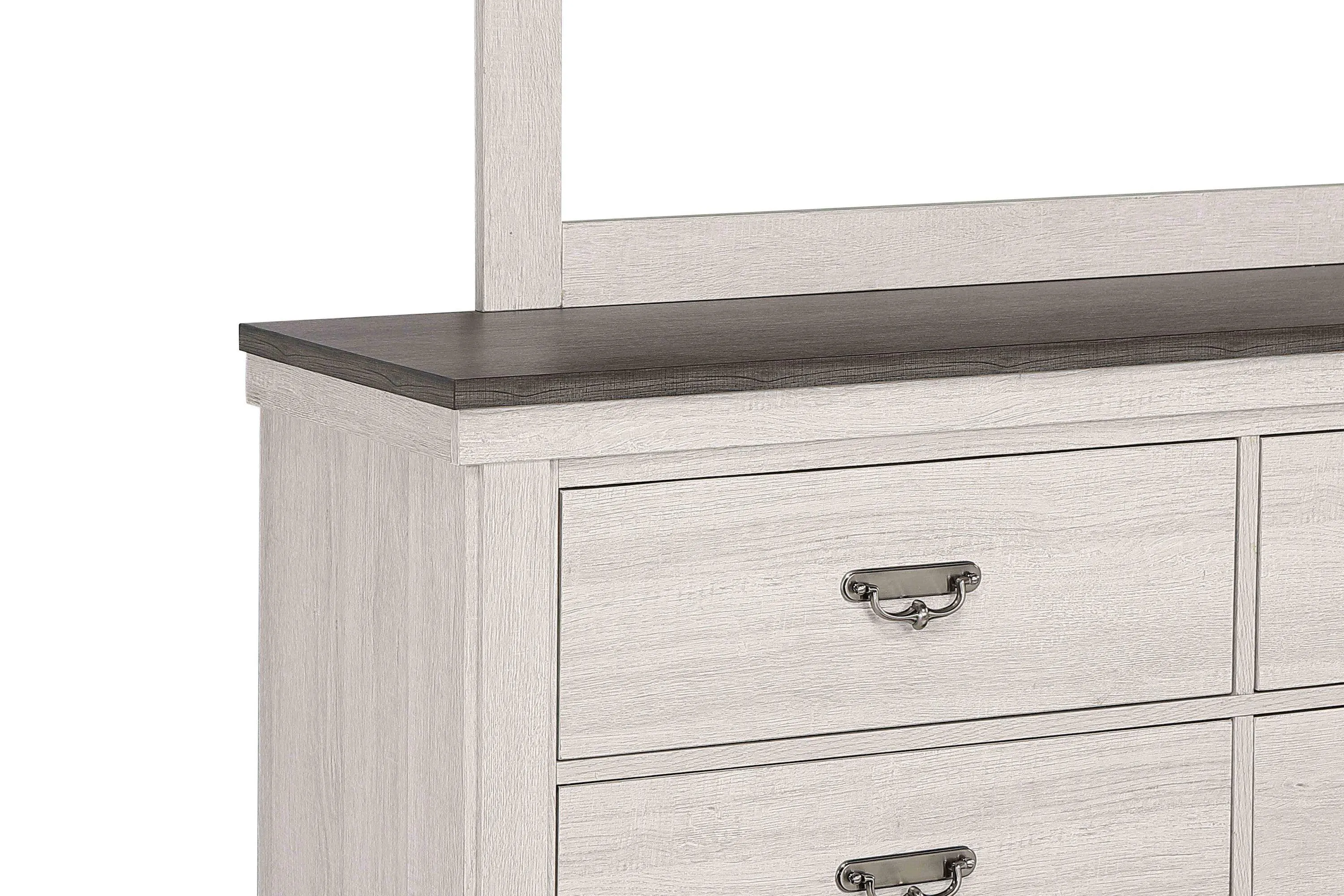 Leighton Cream and Brown Panel Youth Bedroom Set - Image 7